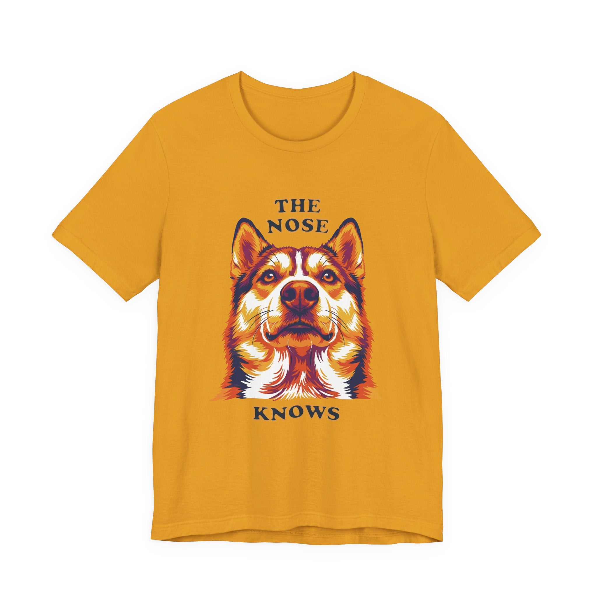 Husky Lovers T-Shirt - "The Nose Knows"