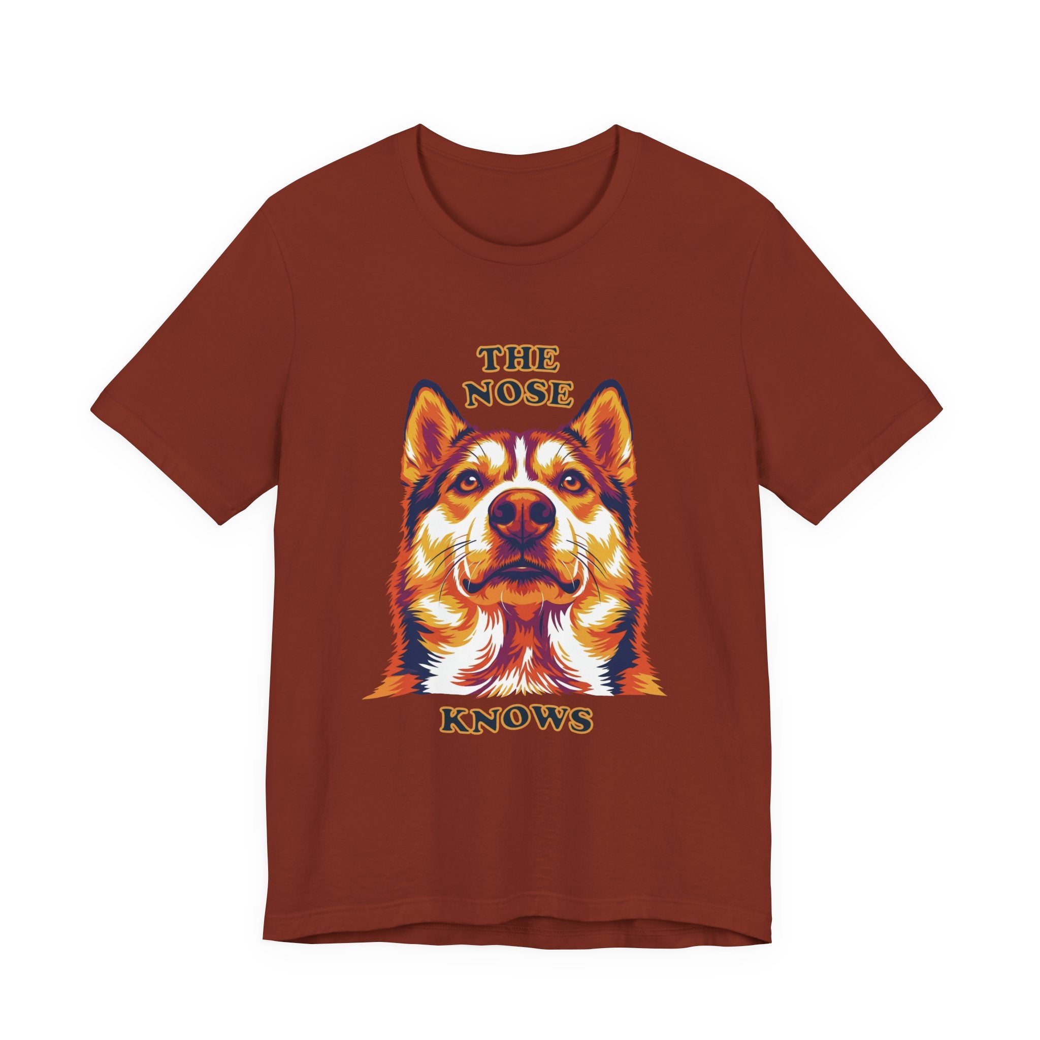 Husky Lovers T-Shirt - "The Nose Knows"