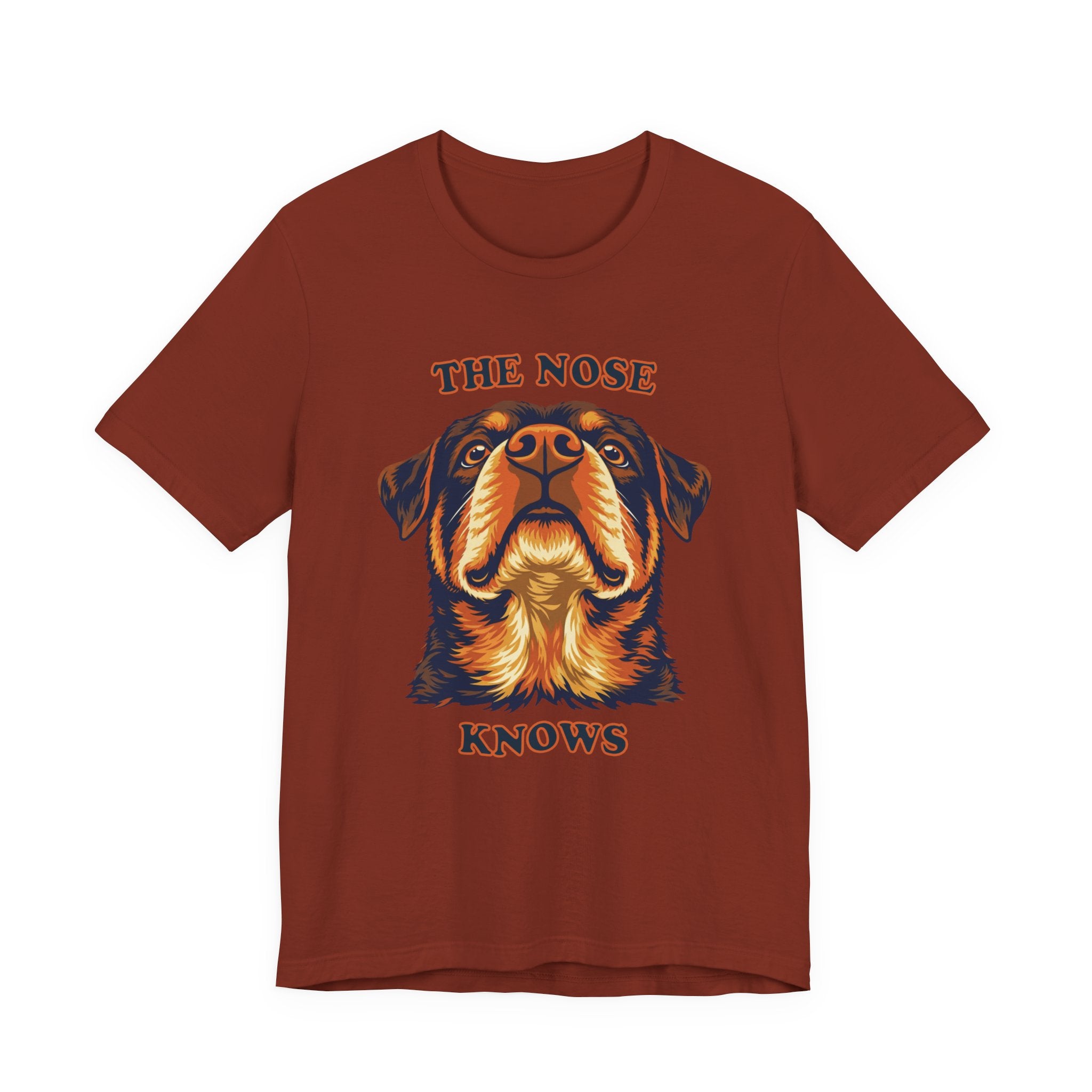 Rottweiler Lovers T-Shirt - "The Nose Knows"
