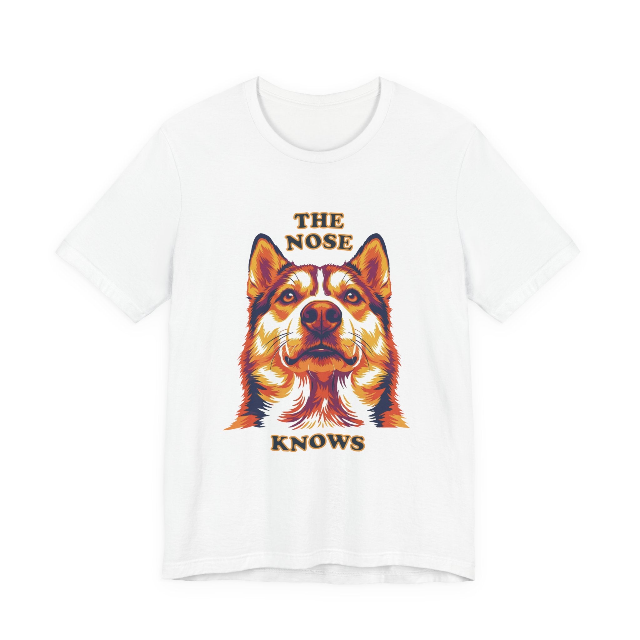 Husky Lovers T-Shirt - "The Nose Knows"