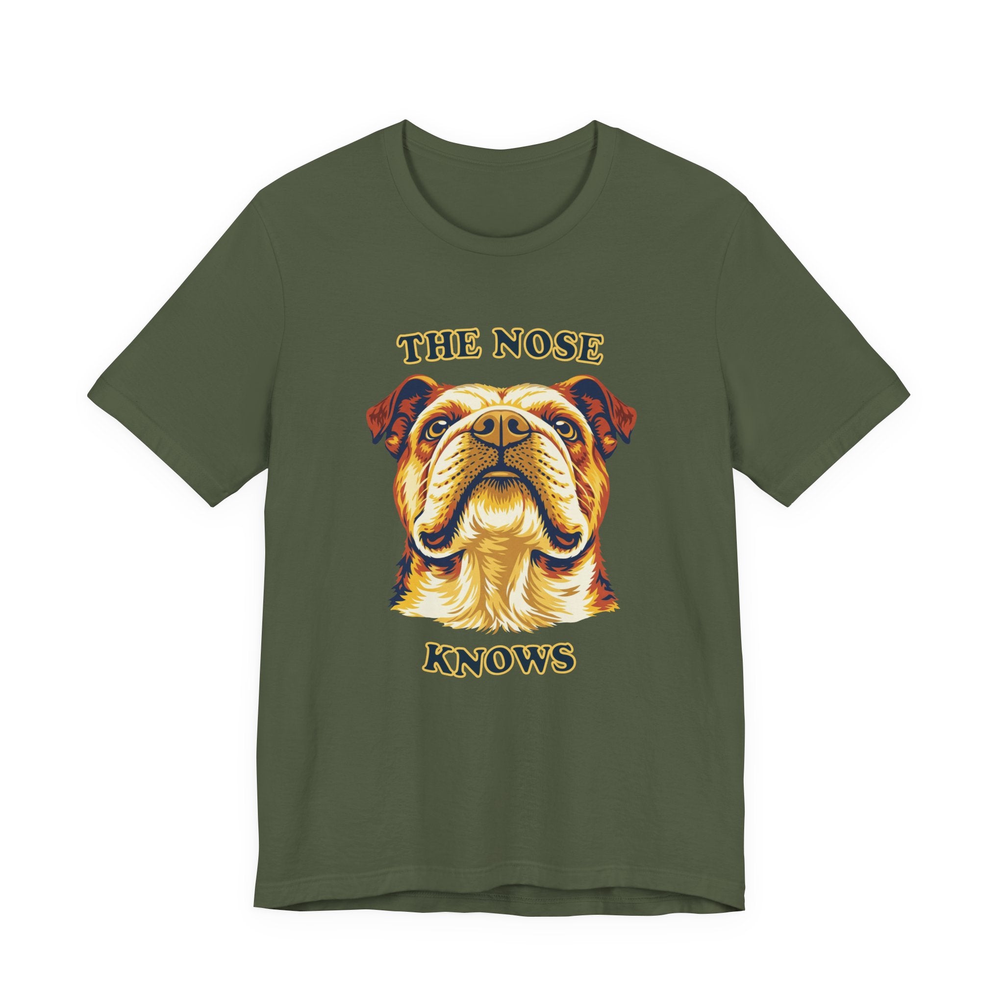 Bulldog Lovers T-Shirt - "The Nose Knows"