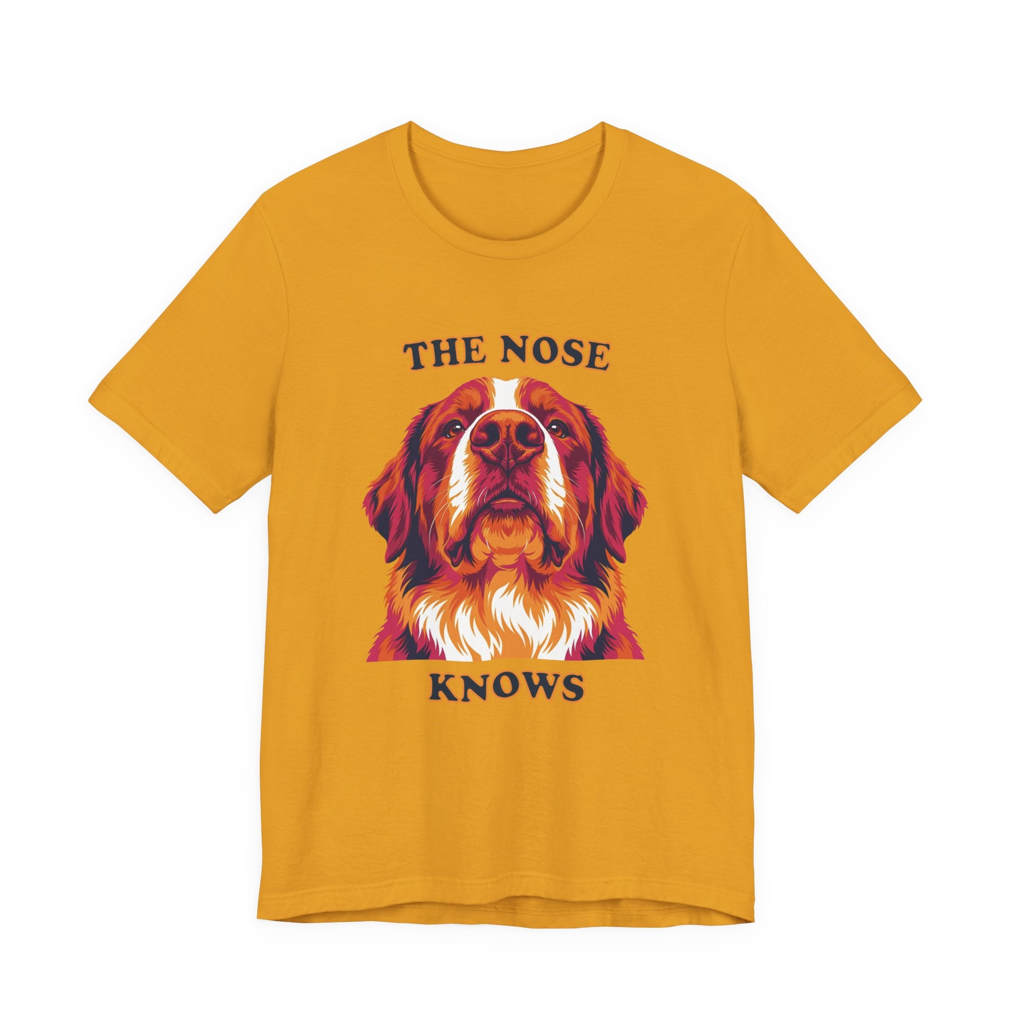 Bernese Mountain Dog Lovers T-Shirt - "The Nose Knows"