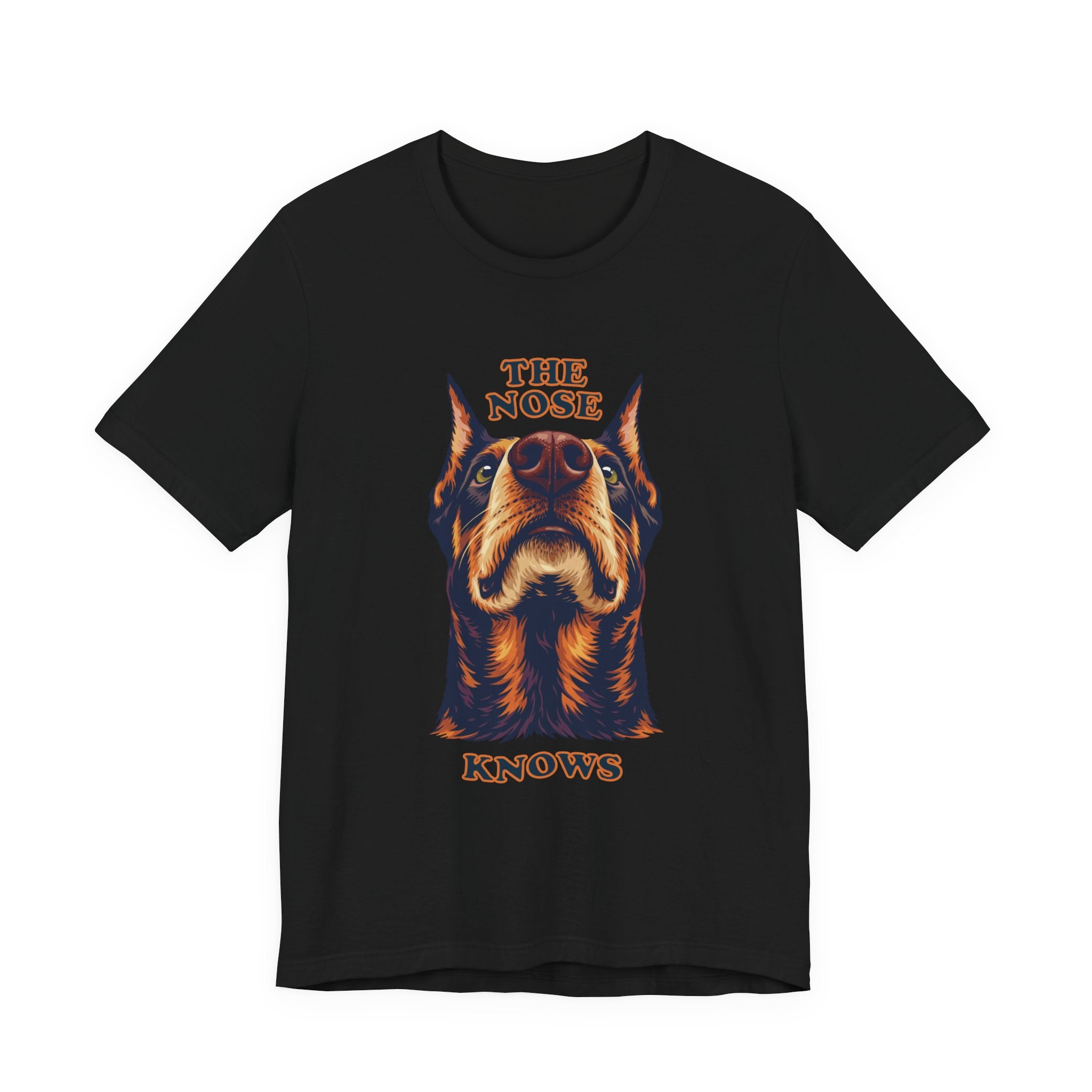Doberman Lovers T-Shirt - "The Nose Knows"