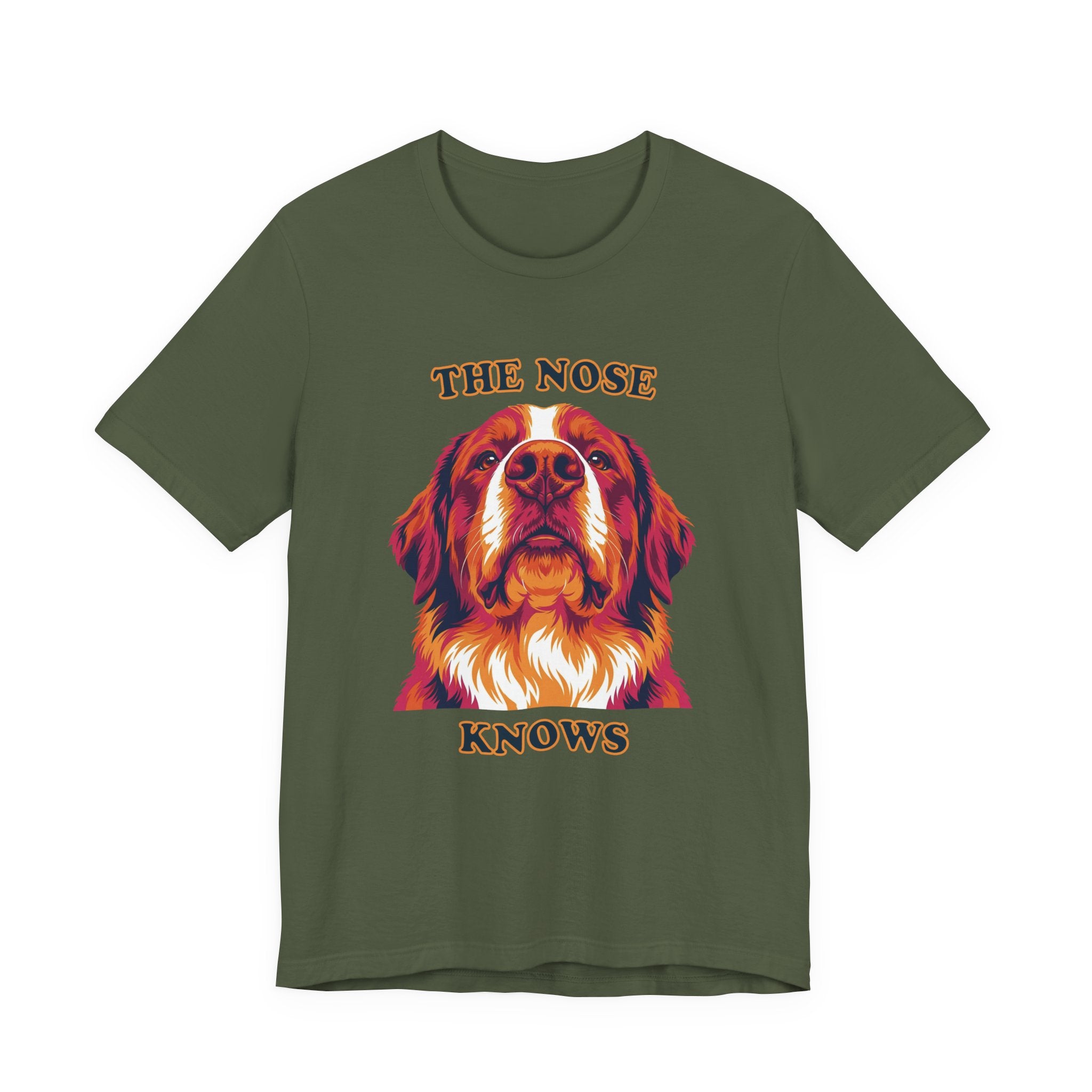 Bernese Mountain Dog Lovers T-Shirt - "The Nose Knows"