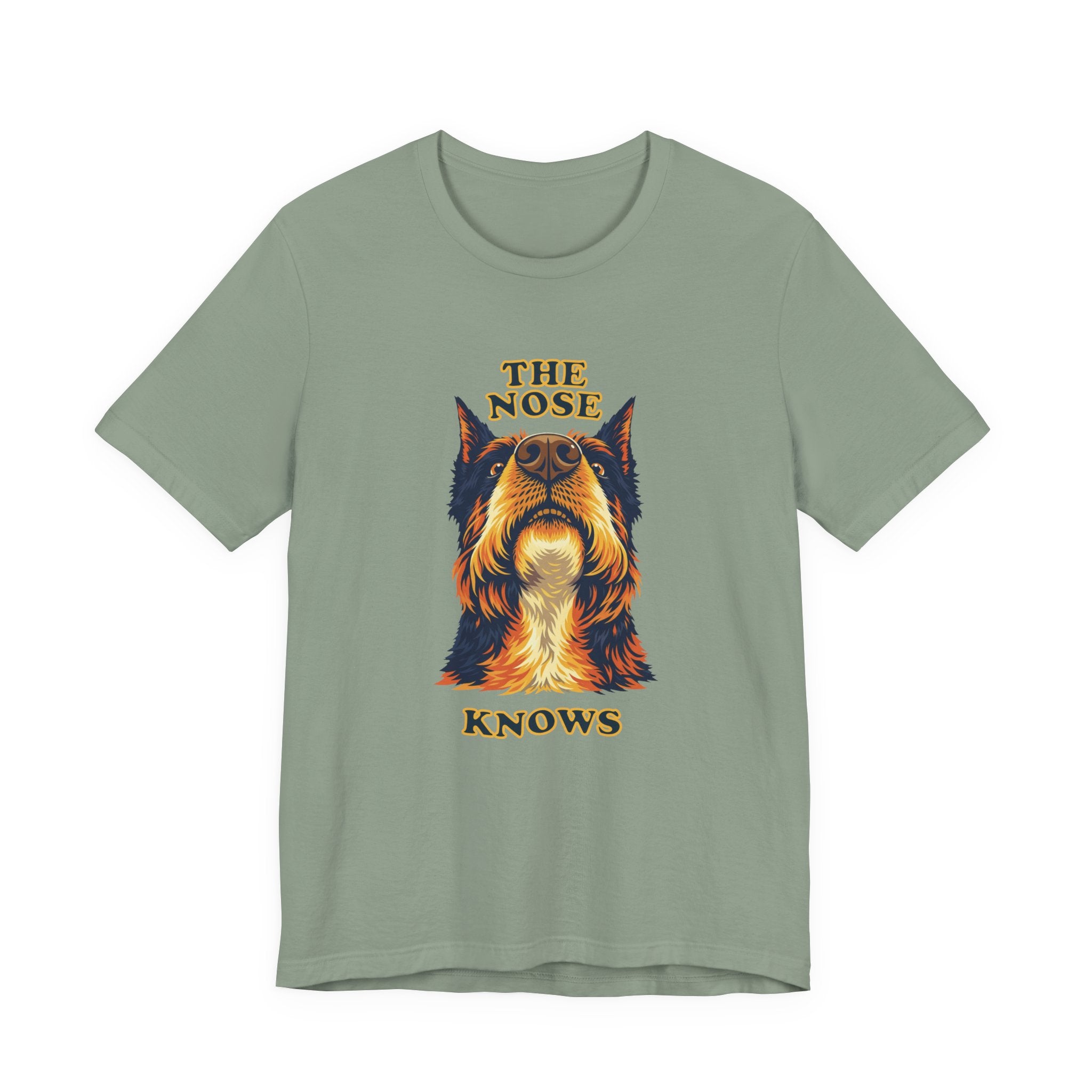 Schnauzer Lovers T-Shirt - "The Nose Knows"