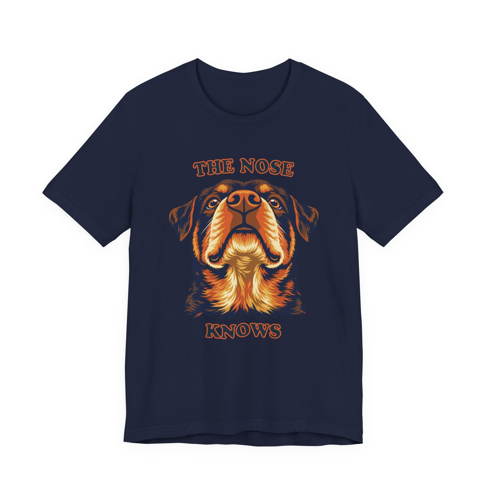Rottweiler Lovers T-Shirt - "The Nose Knows"