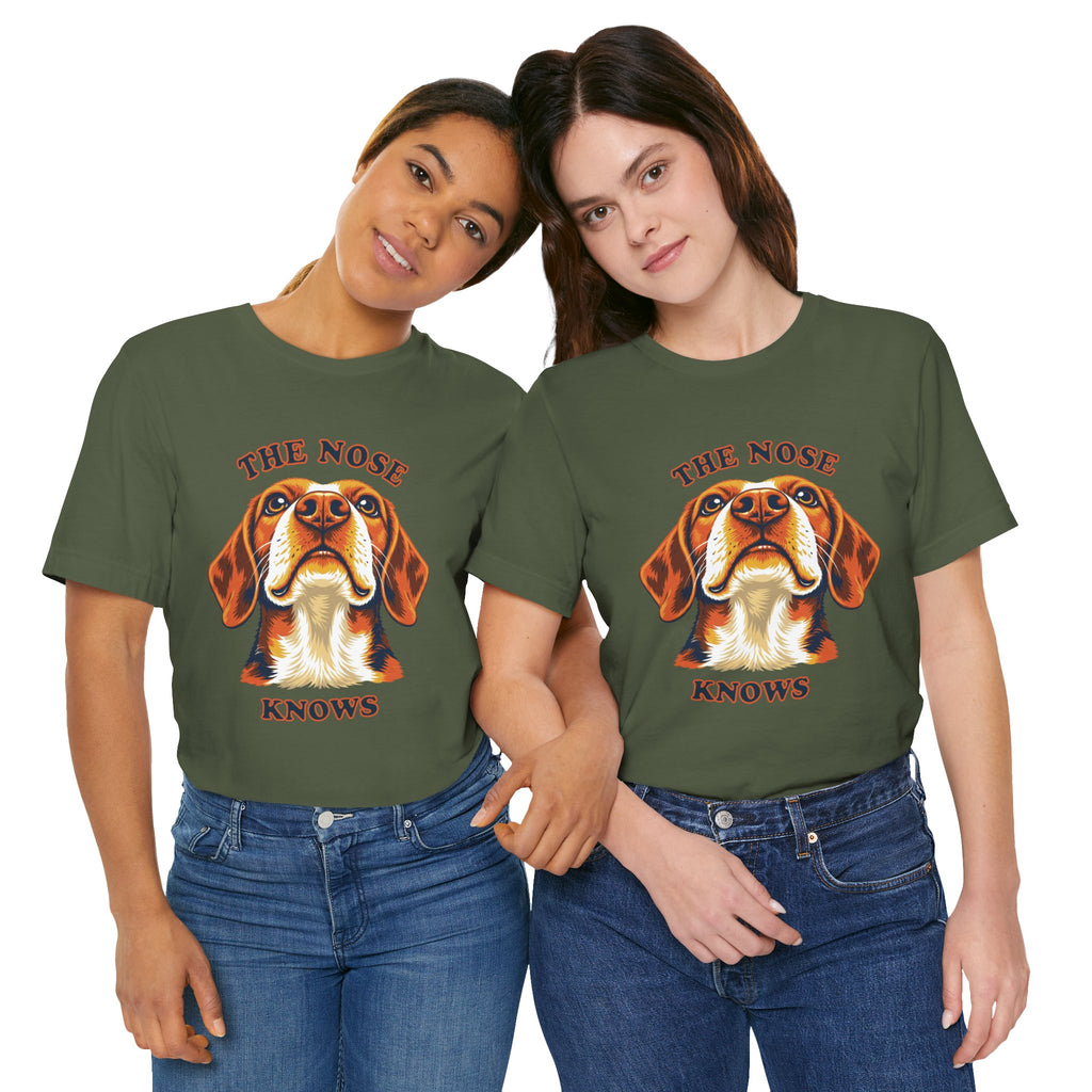 Beagle Lovers T-Shirt - "The Nose Knows"