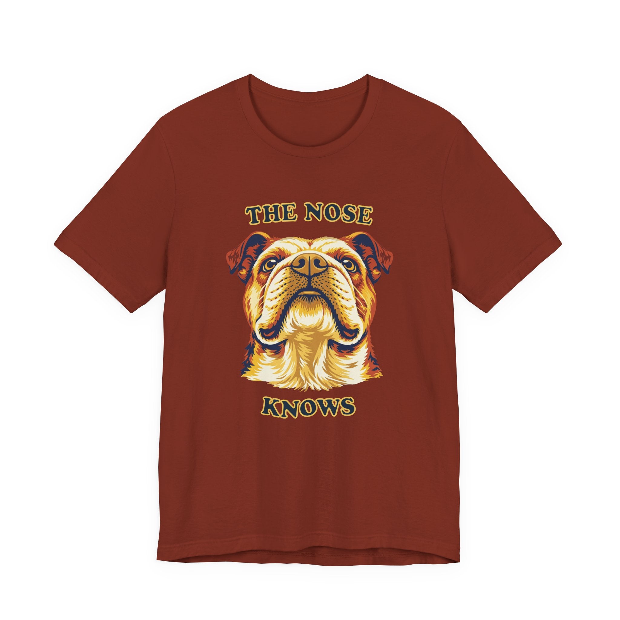 Bulldog Lovers T-Shirt - "The Nose Knows"
