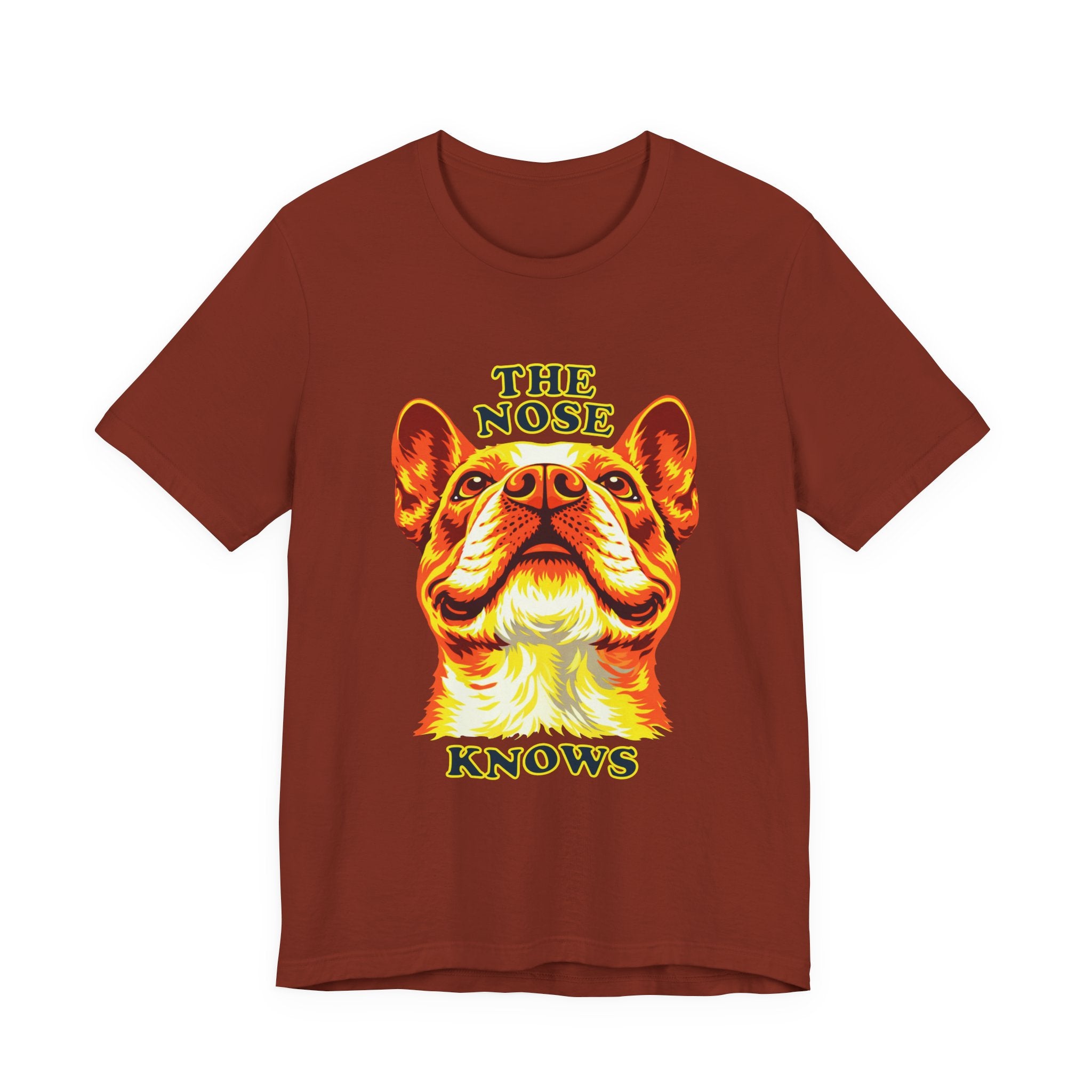 Frenchie Lovers T-Shirt - "The Nose Knows"