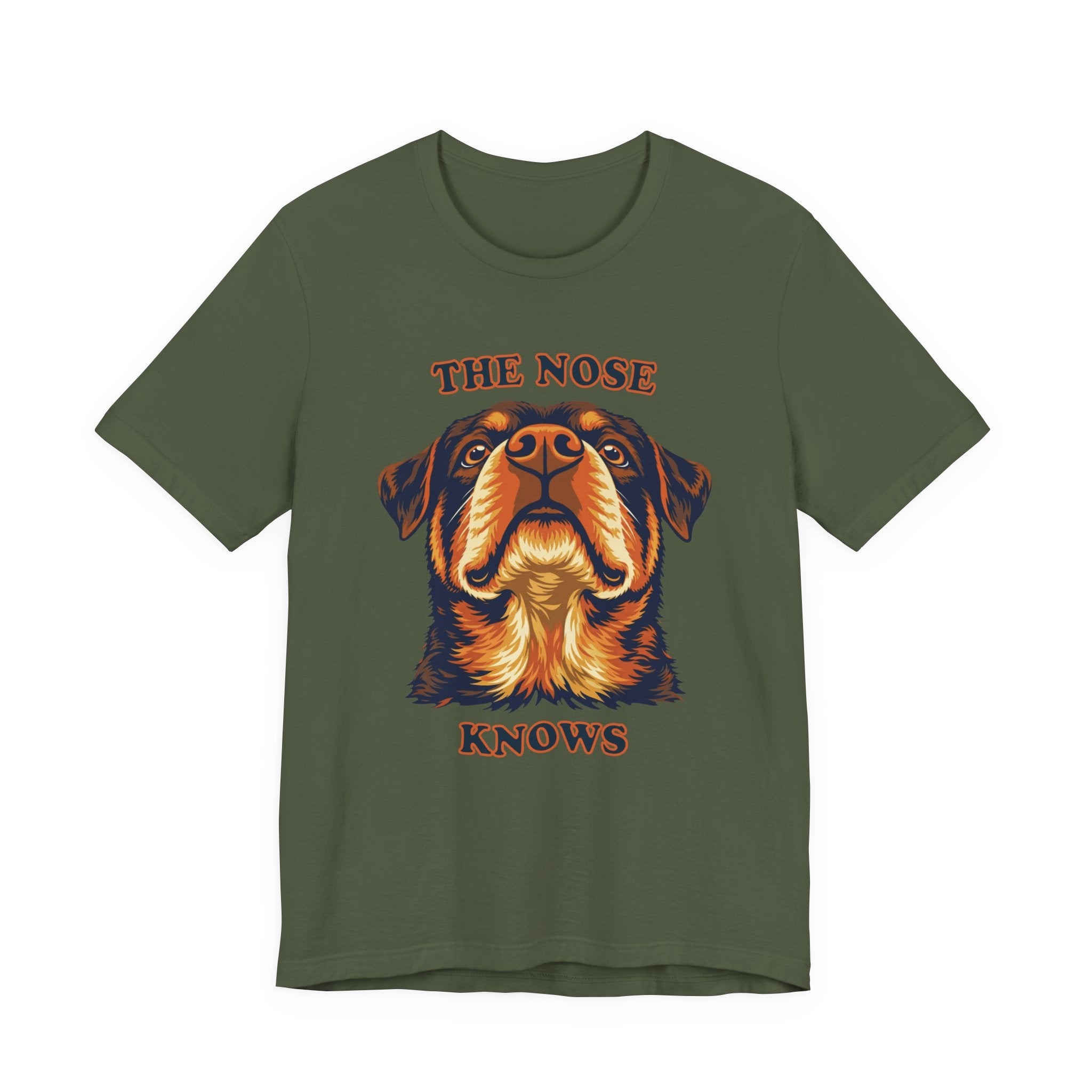 Rottweiler Lovers T-Shirt - "The Nose Knows"