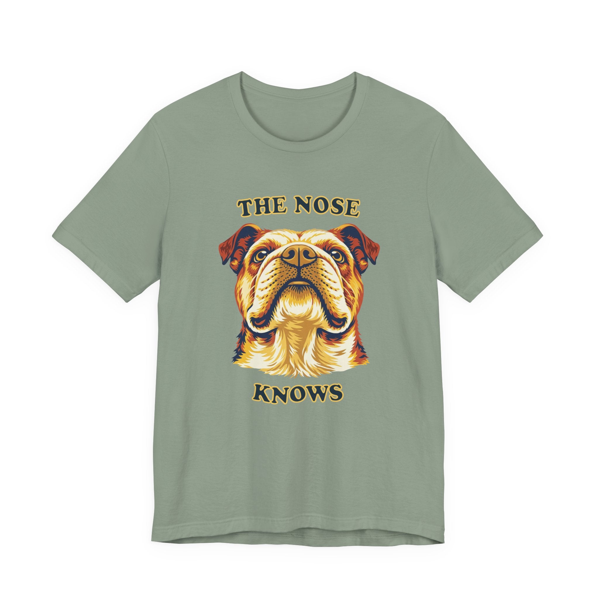 Bulldog Lovers T-Shirt - "The Nose Knows"