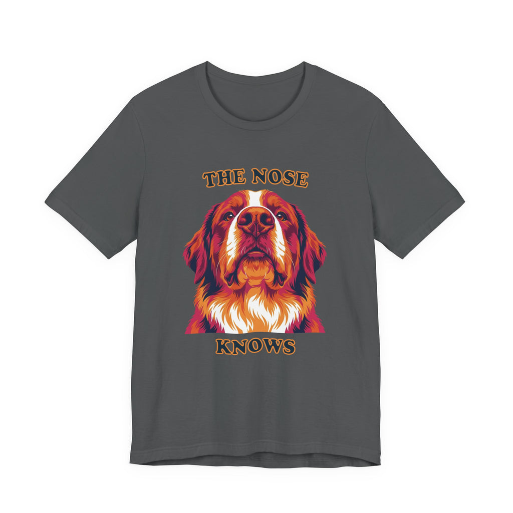 Bernese Mountain Dog Lovers T-Shirt - "The Nose Knows"