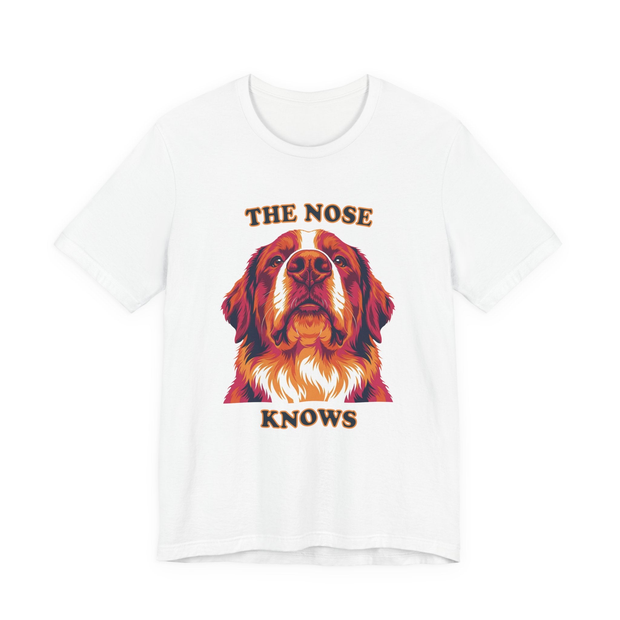 Bernese Mountain Dog Lovers T-Shirt - "The Nose Knows"
