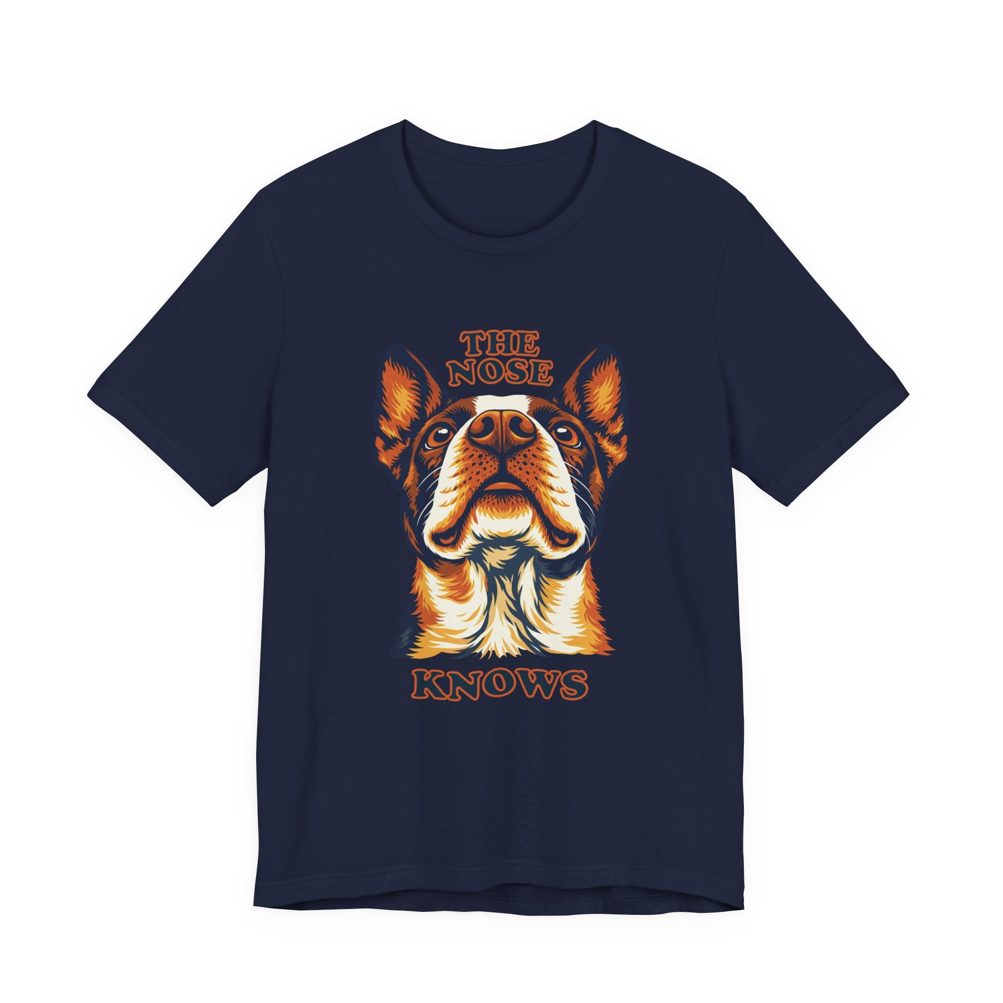 Boston Terrier Lovers T-Shirt - "The Nose Knows"