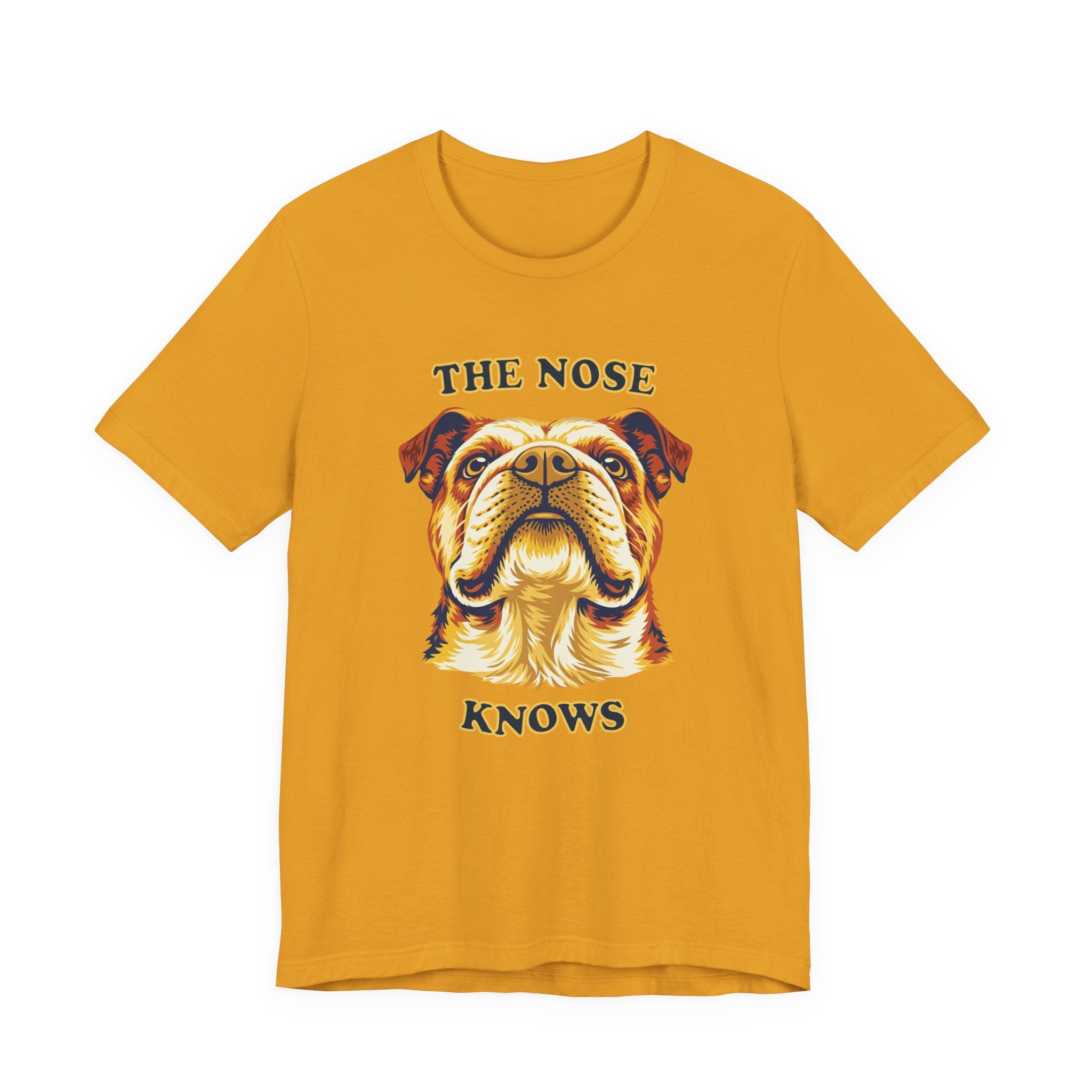 Bulldog Lovers T-Shirt - "The Nose Knows"