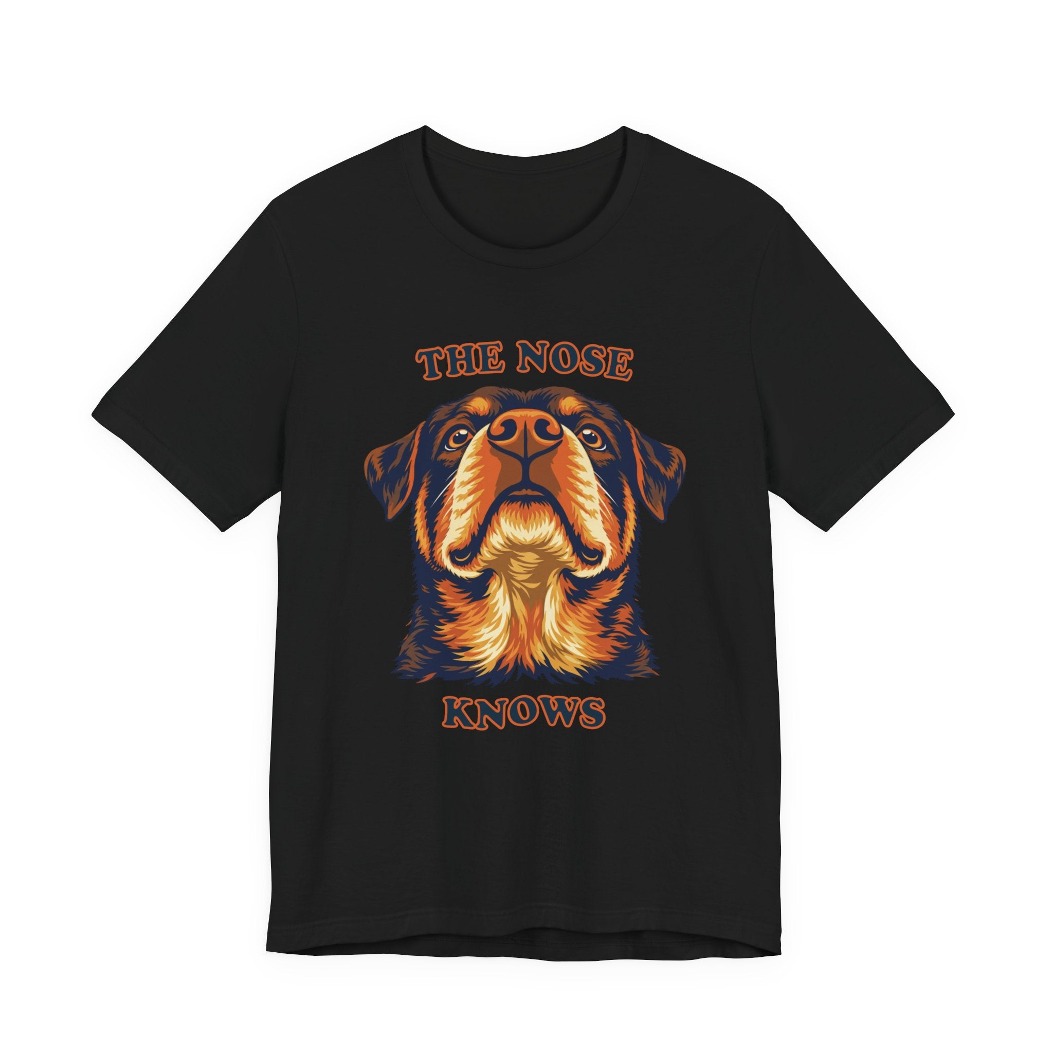 Rottweiler Lovers T-Shirt - "The Nose Knows"