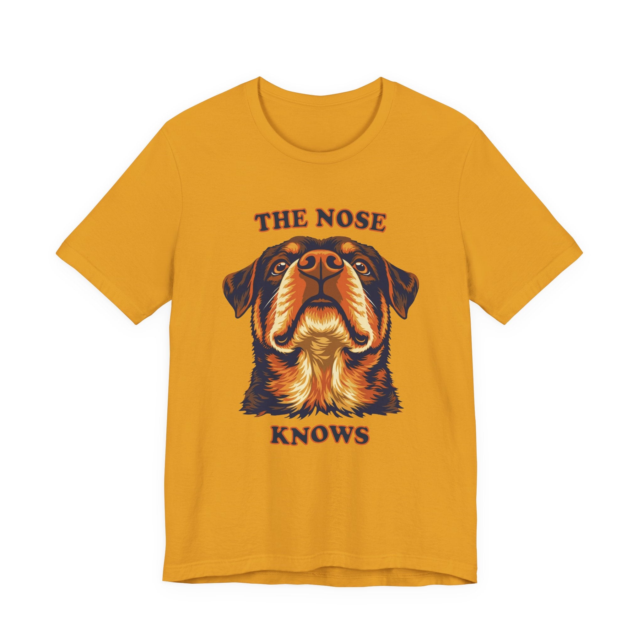 Rottweiler Lovers T-Shirt - "The Nose Knows"