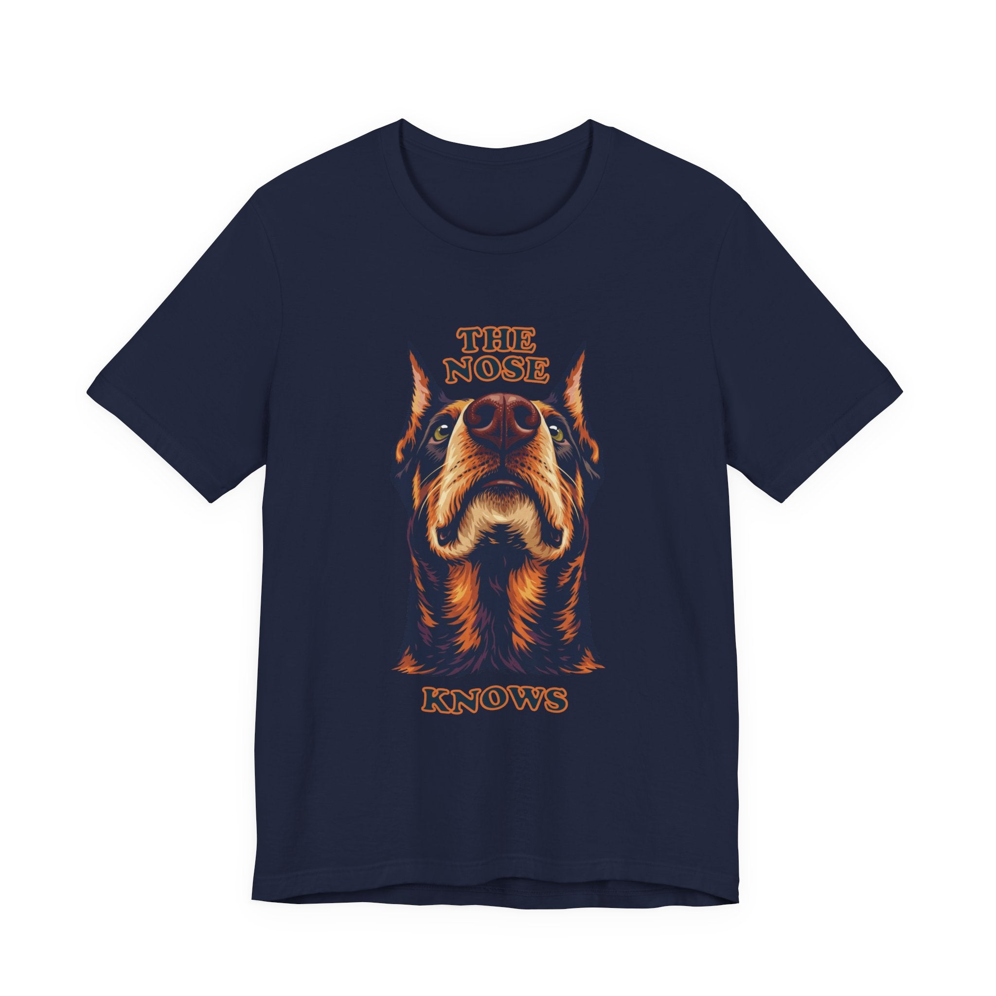 Doberman Lovers T-Shirt - "The Nose Knows"