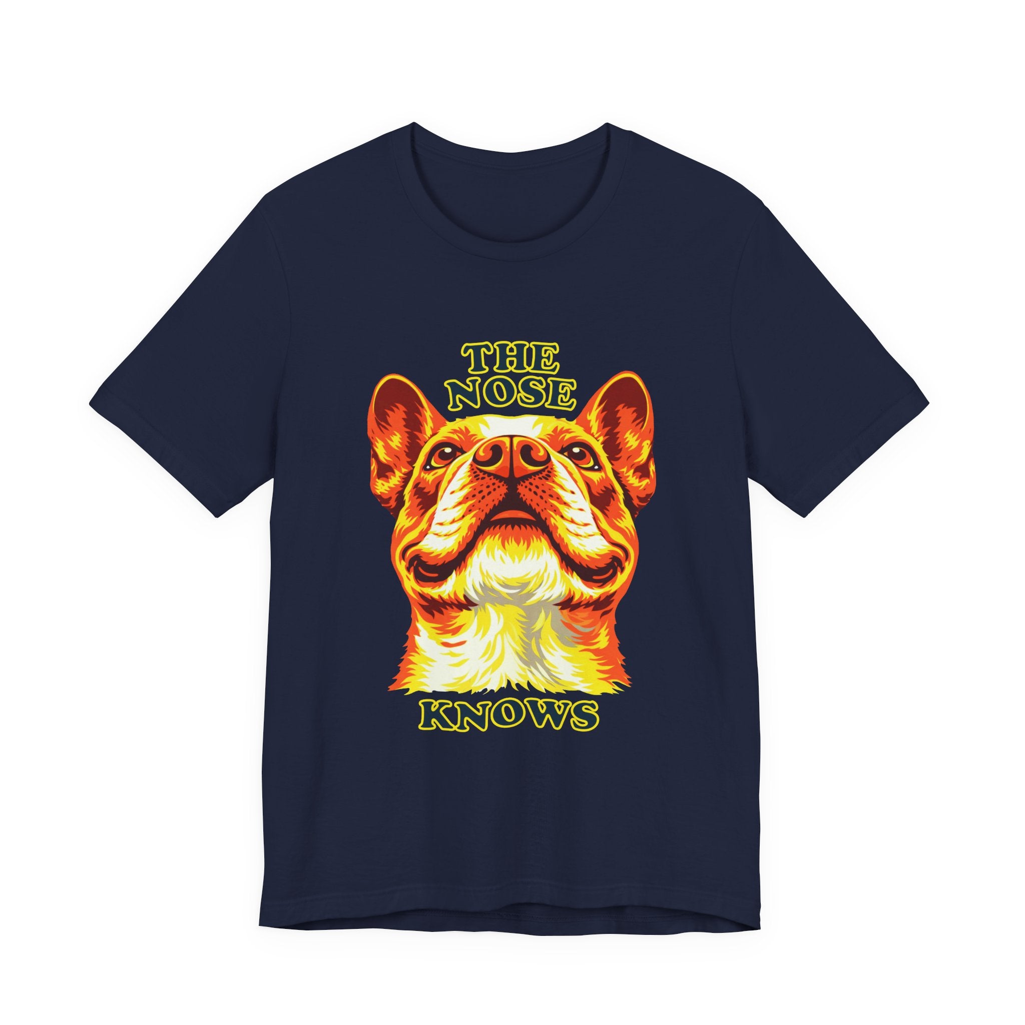 Frenchie Lovers T-Shirt - "The Nose Knows"
