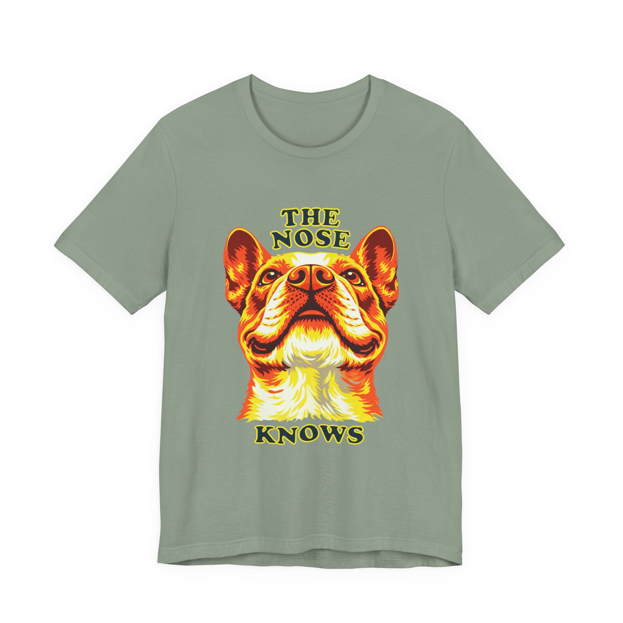 Frenchie Lovers T-Shirt - "The Nose Knows"