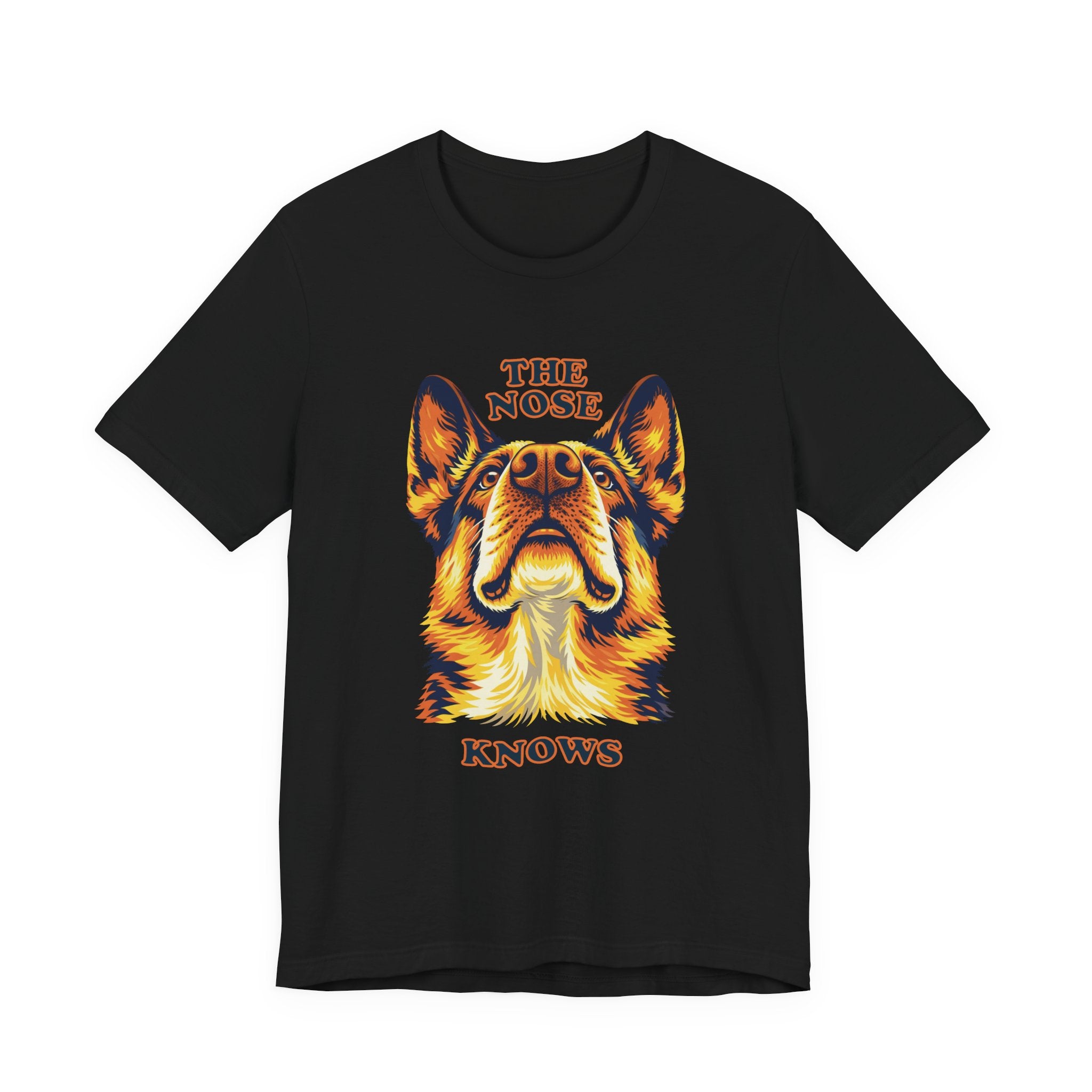 German Shepard Lovers T-Shirt - "The Nose Knows"