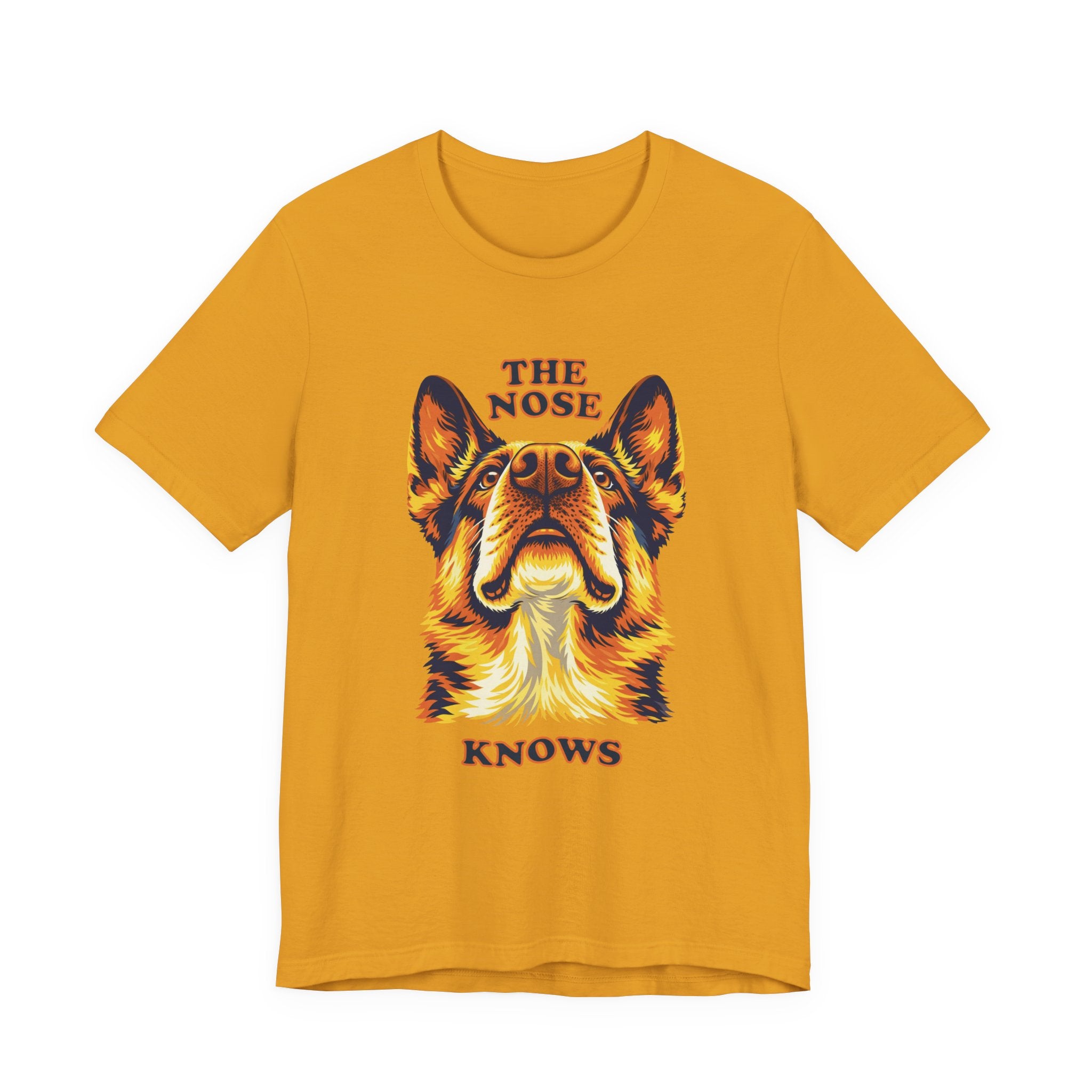 German Shepard Lovers T-Shirt - "The Nose Knows"
