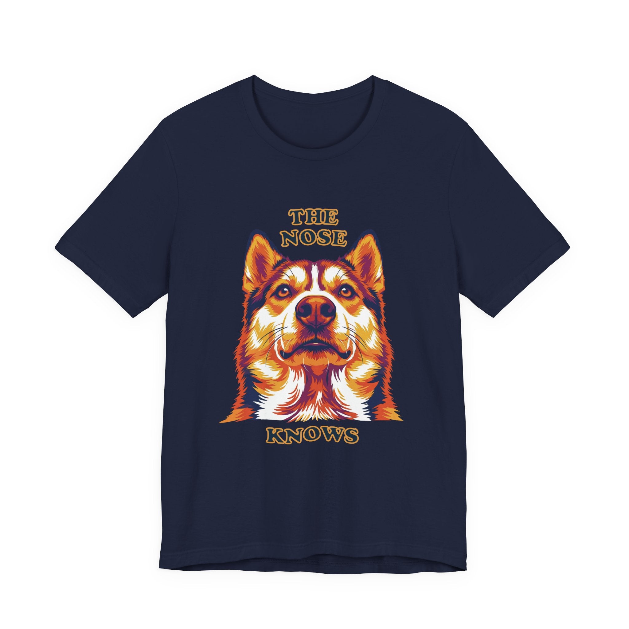 Husky Lovers T-Shirt - "The Nose Knows"