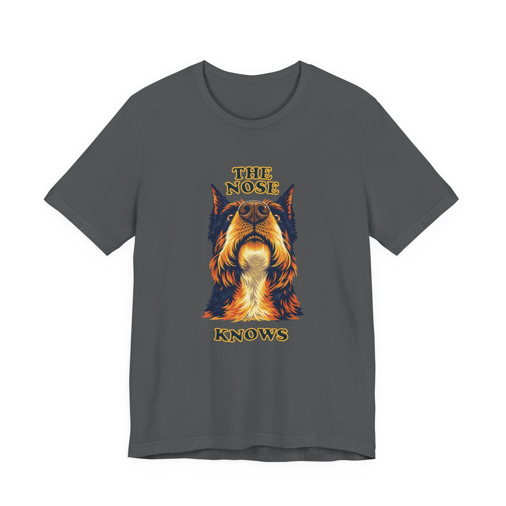 Schnauzer Lovers T-Shirt - "The Nose Knows"