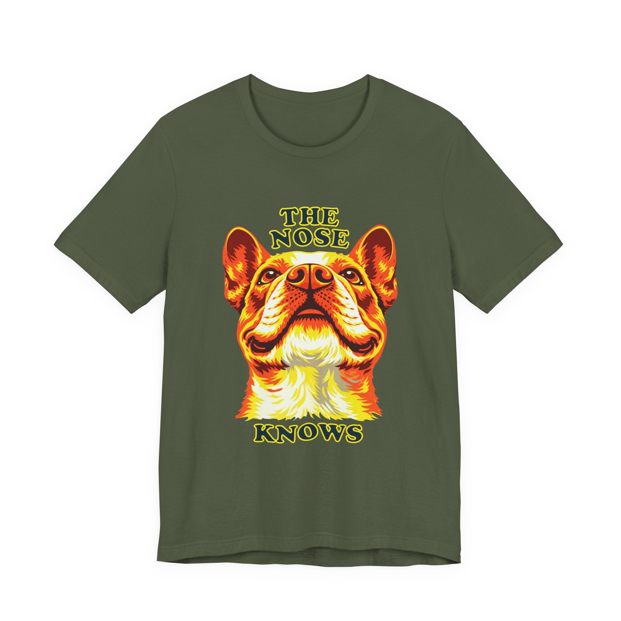 Frenchie Lovers T-Shirt - "The Nose Knows"