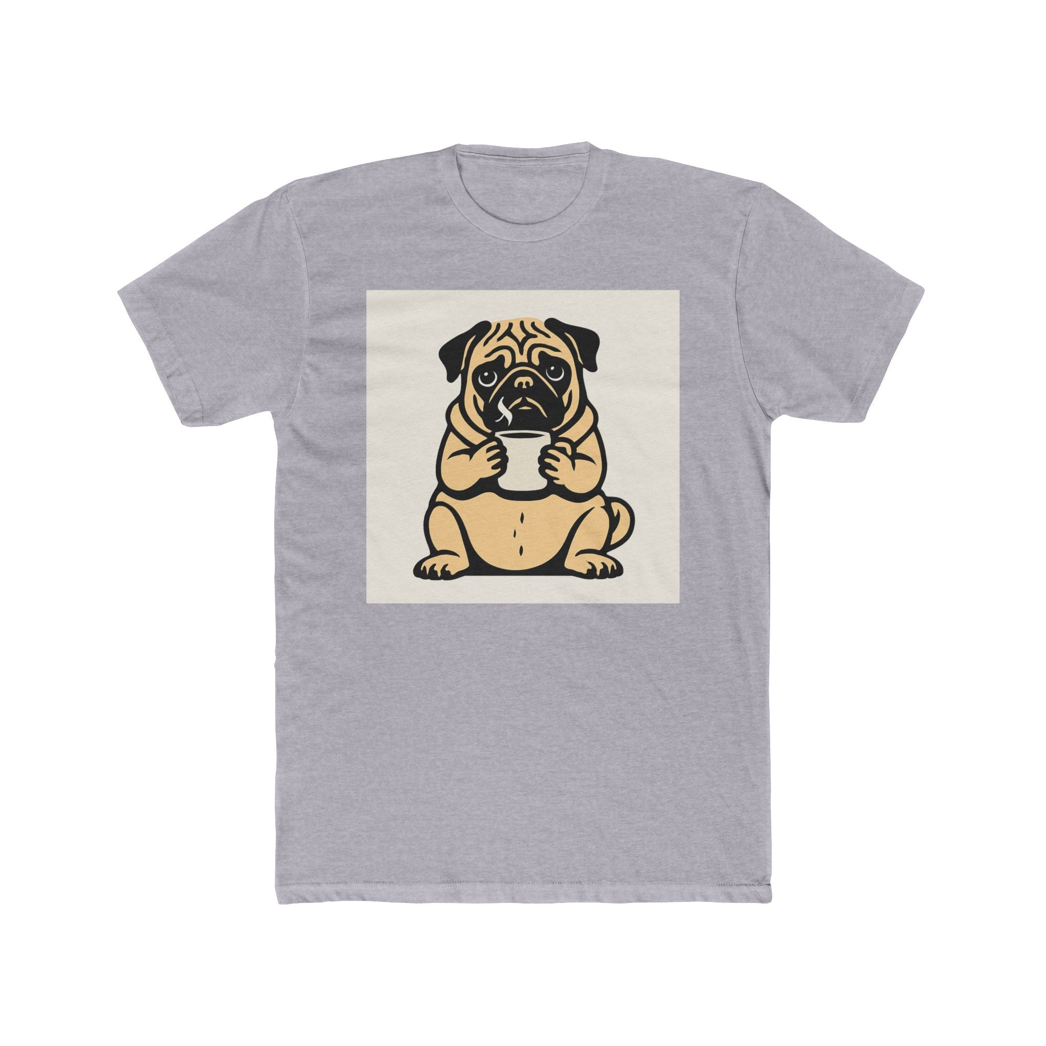 Funny Pug Lover Tee - Unisex Cotton Crew