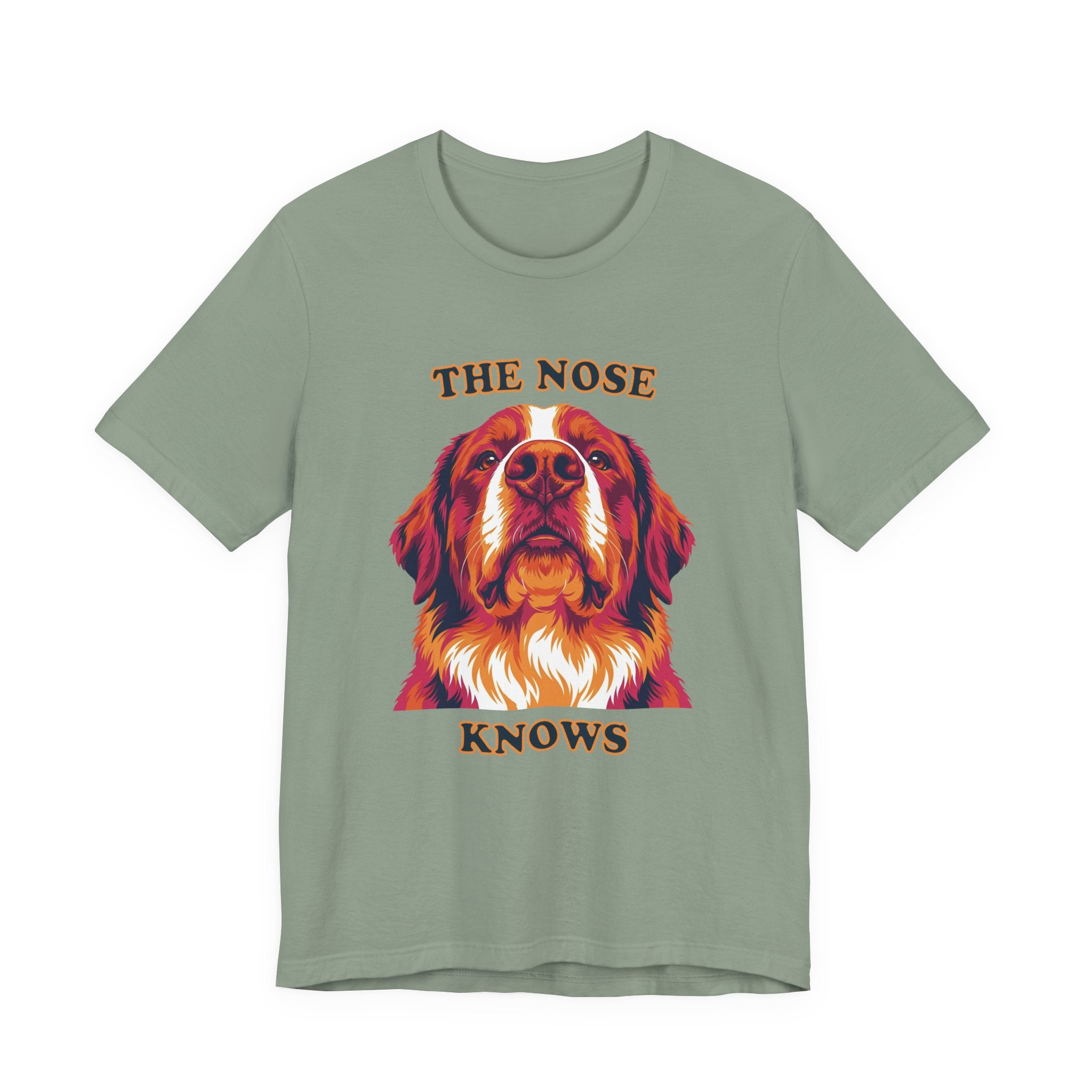 Bernese Mountain Dog Lovers T-Shirt - "The Nose Knows"