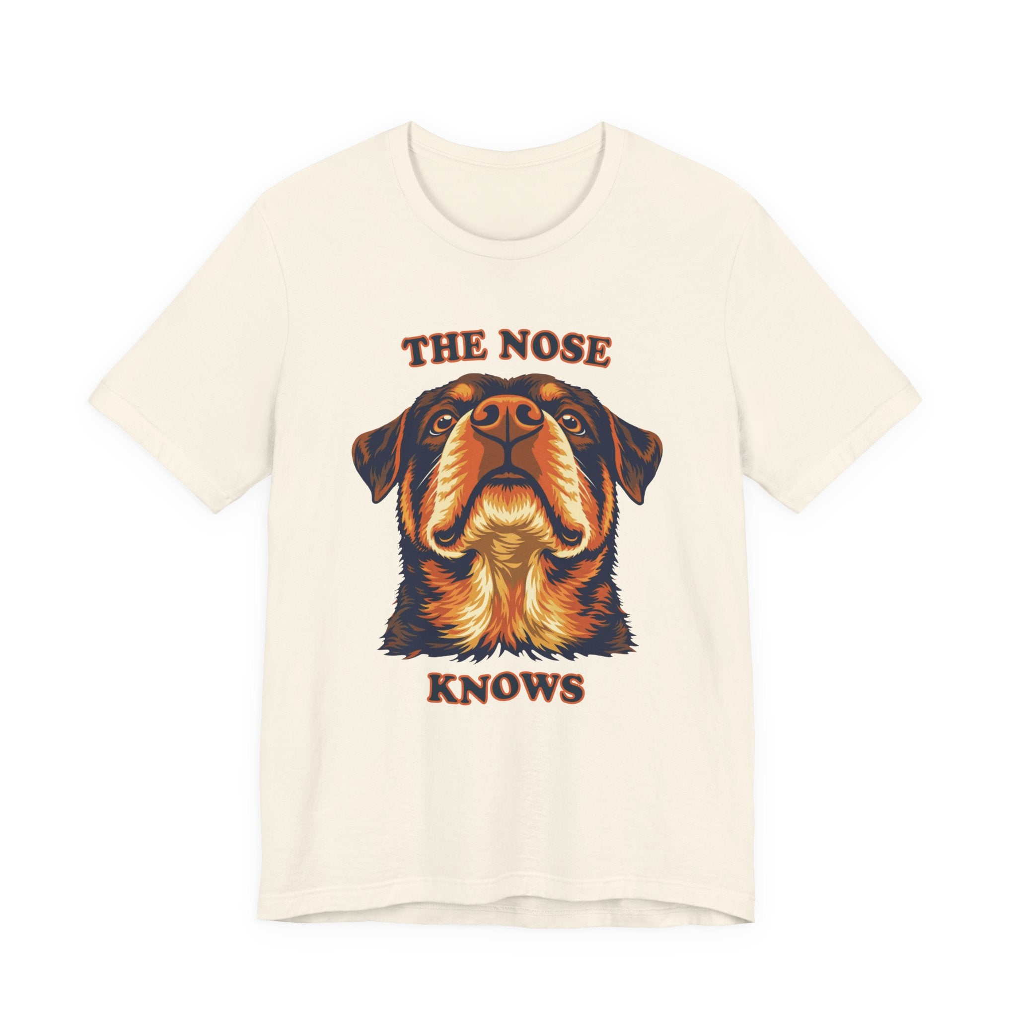 Rottweiler Lovers T-Shirt - "The Nose Knows"
