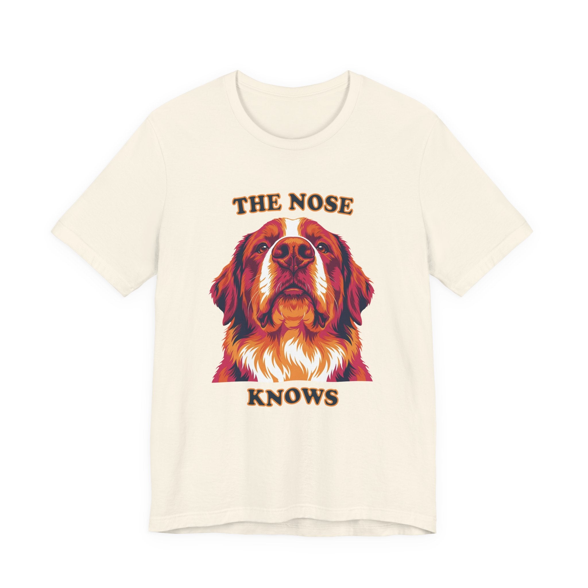 Bernese Mountain Dog Lovers T-Shirt - "The Nose Knows"