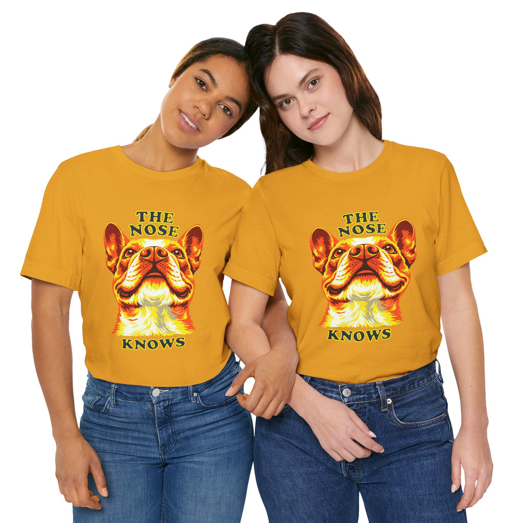 Frenchie Lovers T-Shirt - "The Nose Knows"