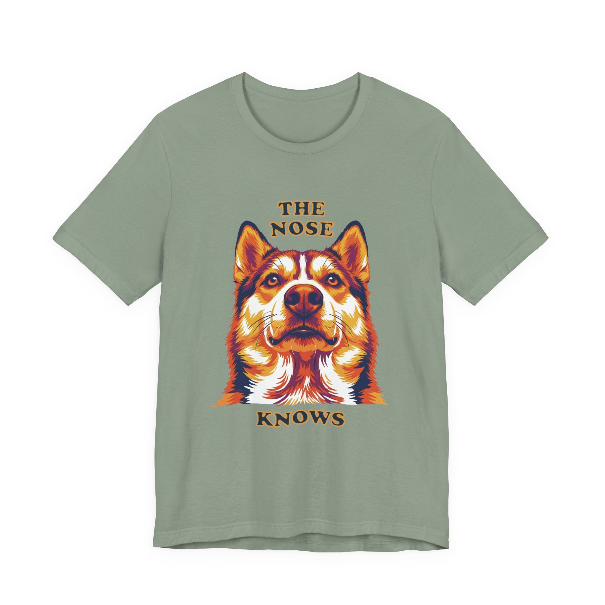 Husky Lovers T-Shirt - "The Nose Knows"