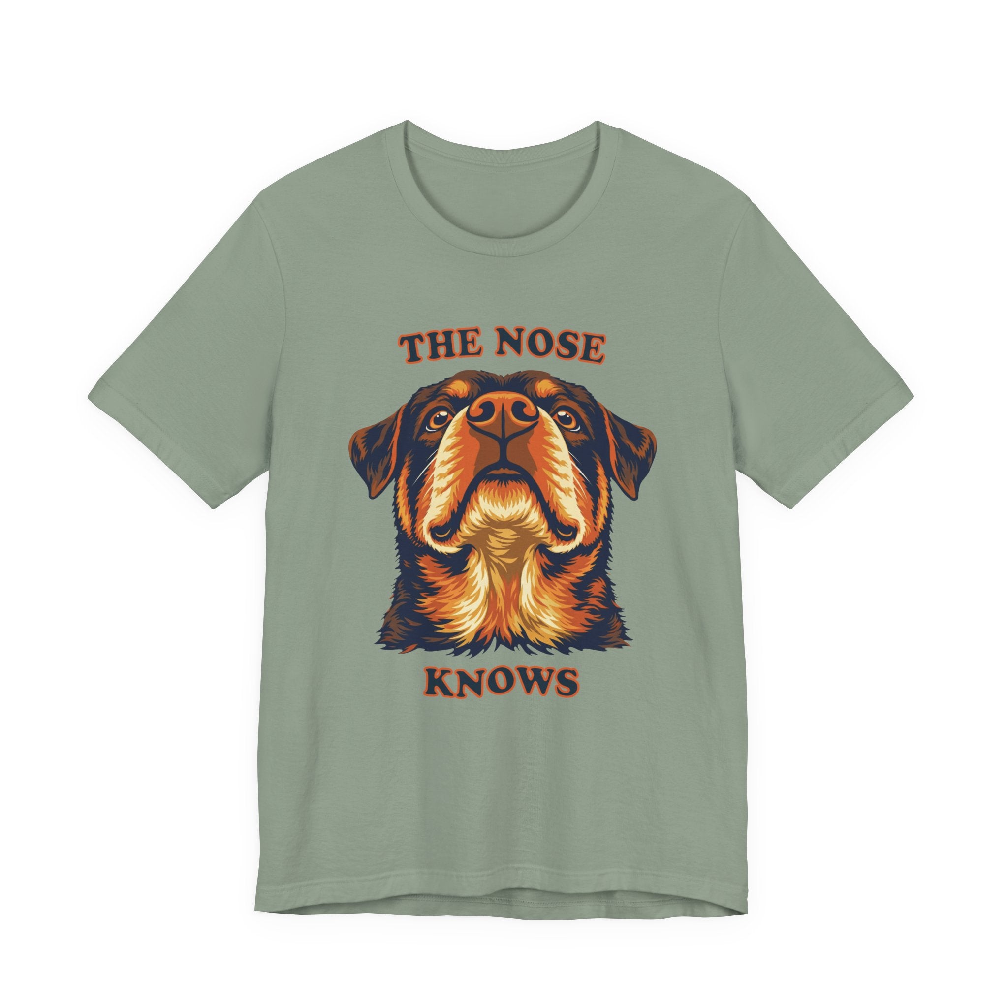 Rottweiler Lovers T-Shirt - "The Nose Knows"