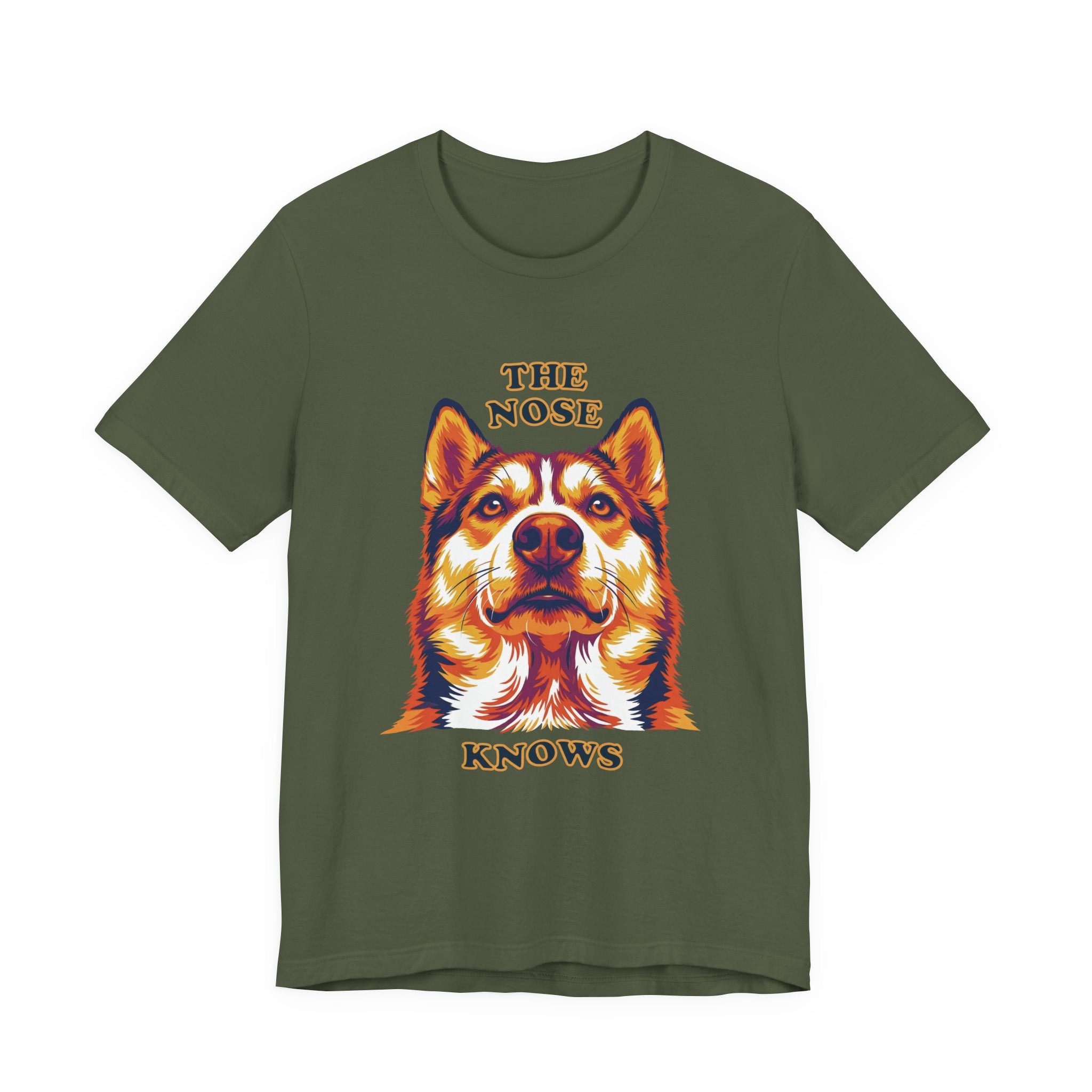 Husky Lovers T-Shirt - "The Nose Knows"