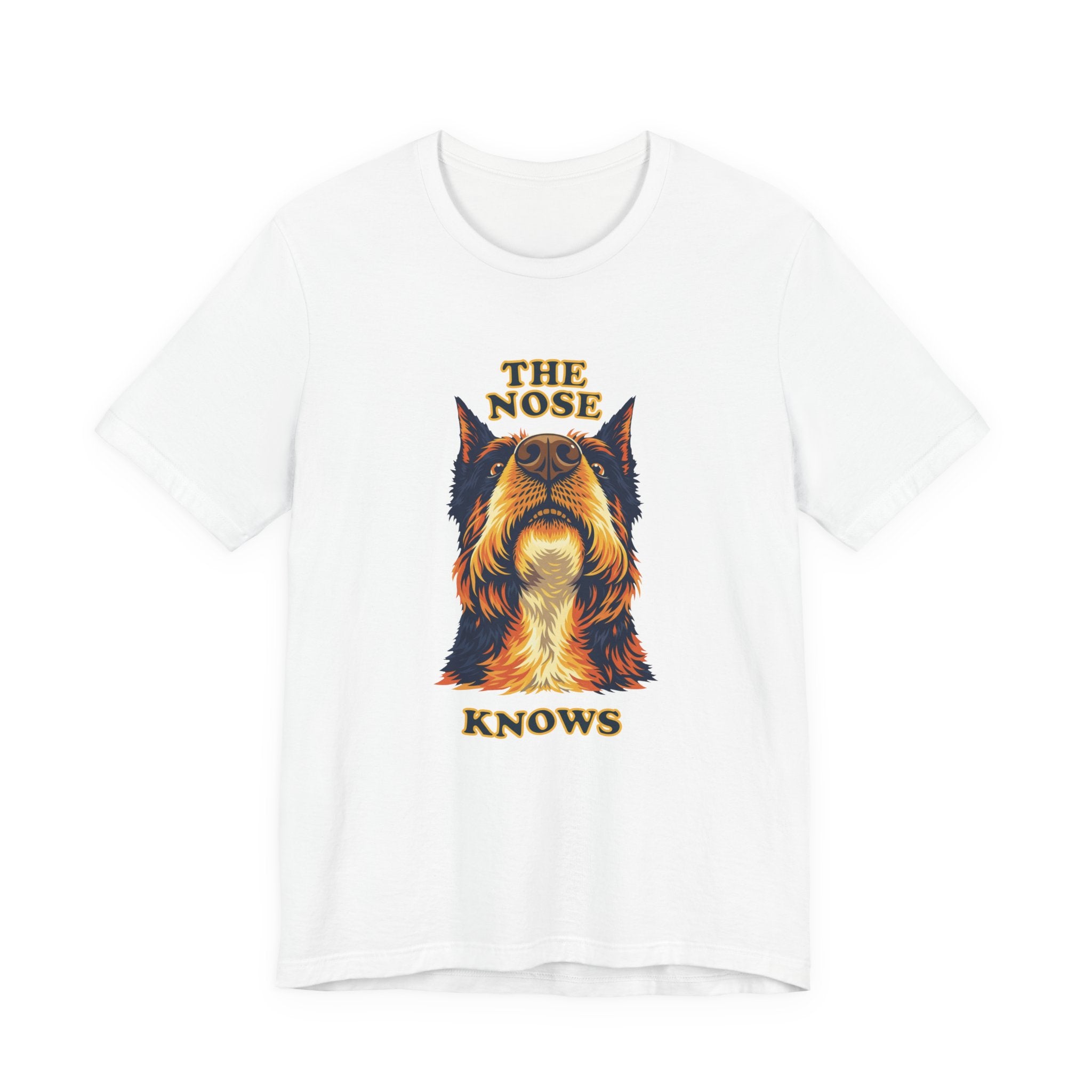 Schnauzer Lovers T-Shirt - "The Nose Knows"