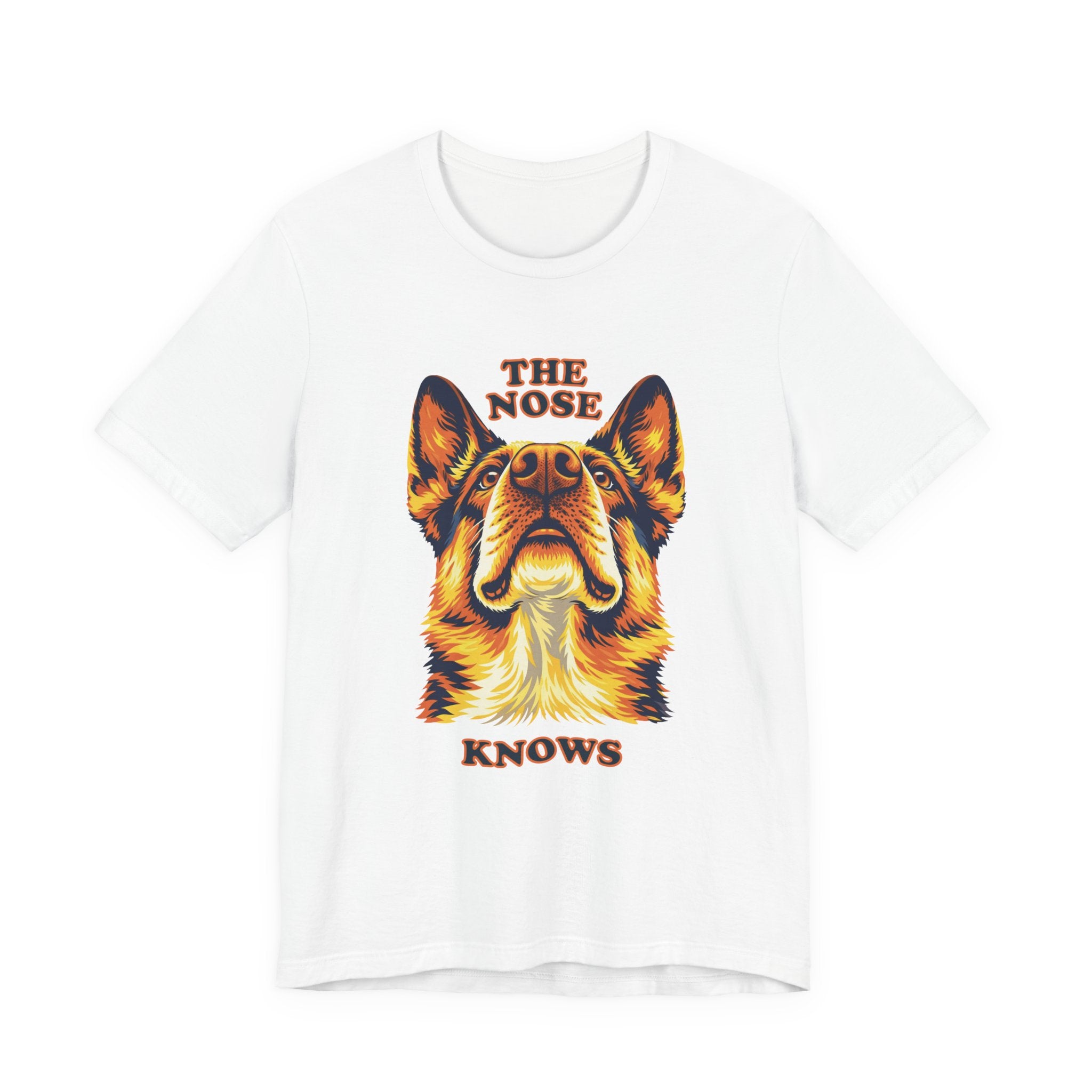 German Shepard Lovers T-Shirt - "The Nose Knows"