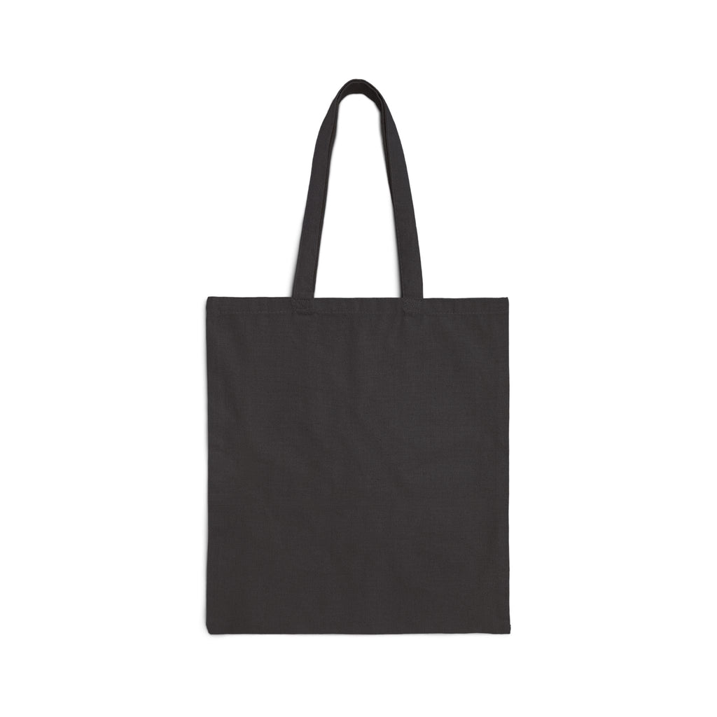 Black Dog Canvas Tote Bag - Eco-Friendly Pet Lover's Gift