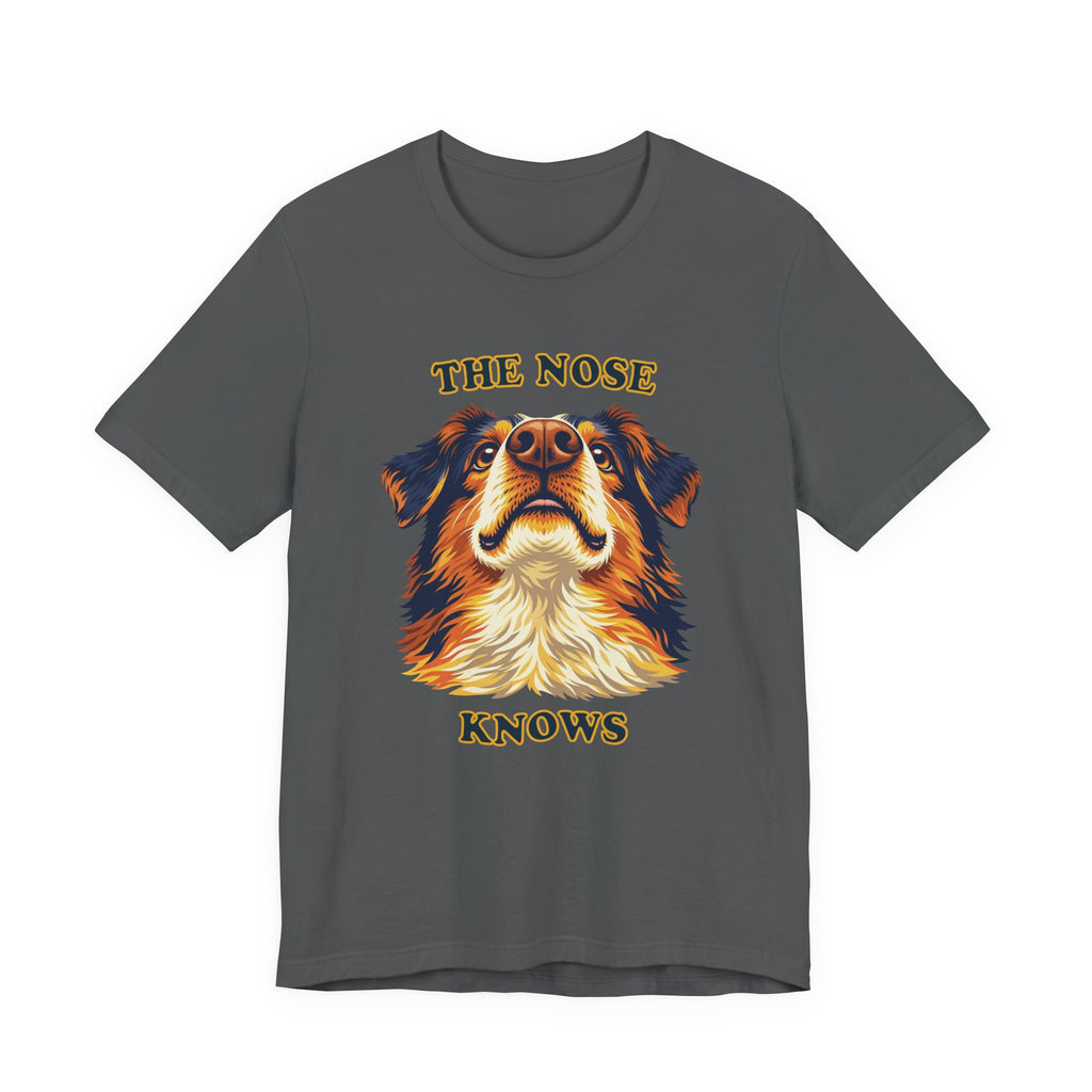 Shepard Lovers T-Shirt - "The Nose Knows"