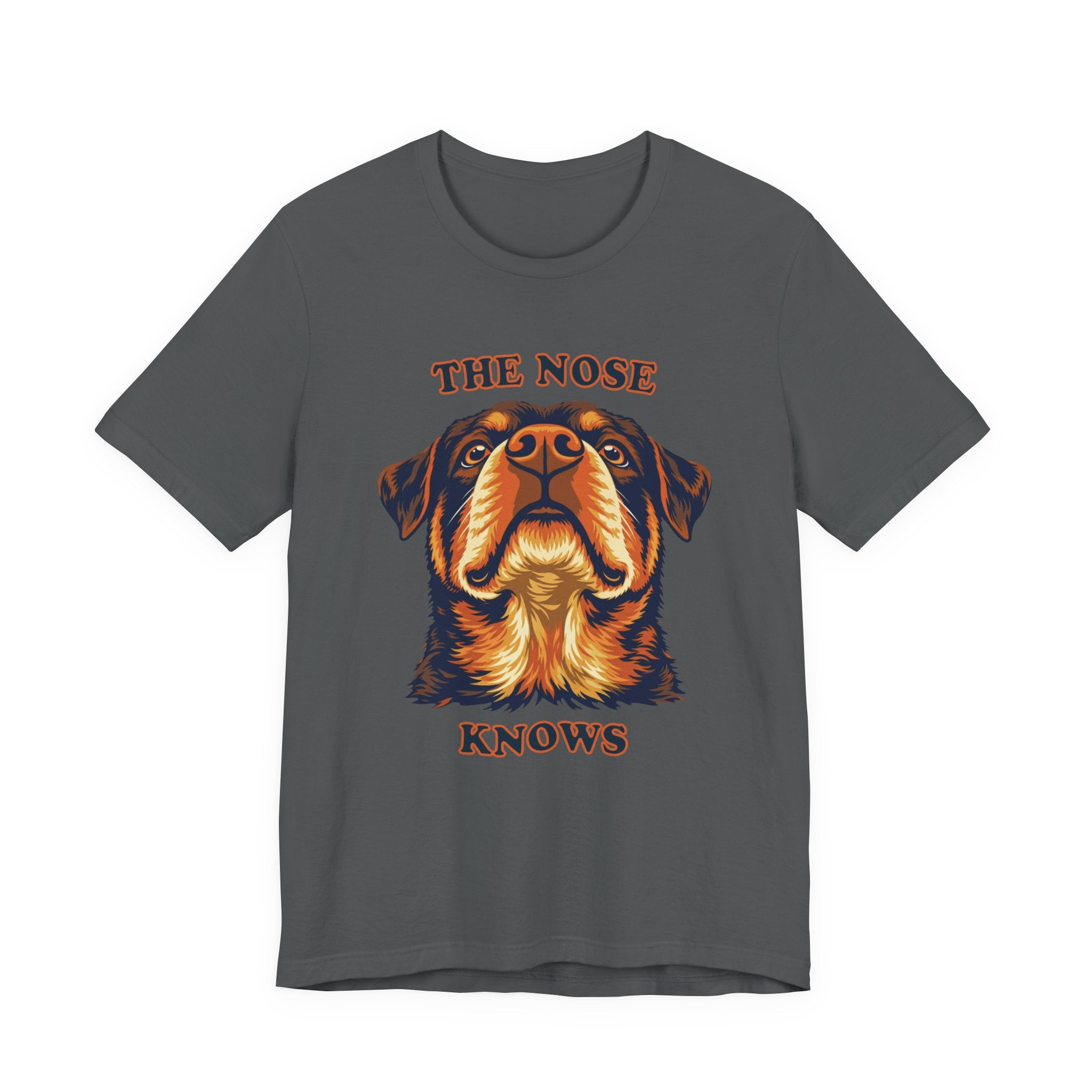 Rottweiler Lovers T-Shirt - "The Nose Knows"