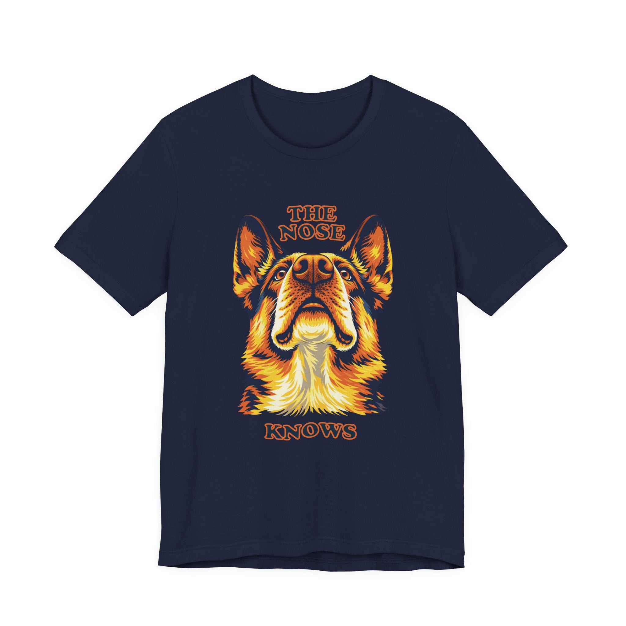 German Shepard Lovers T-Shirt - "The Nose Knows"