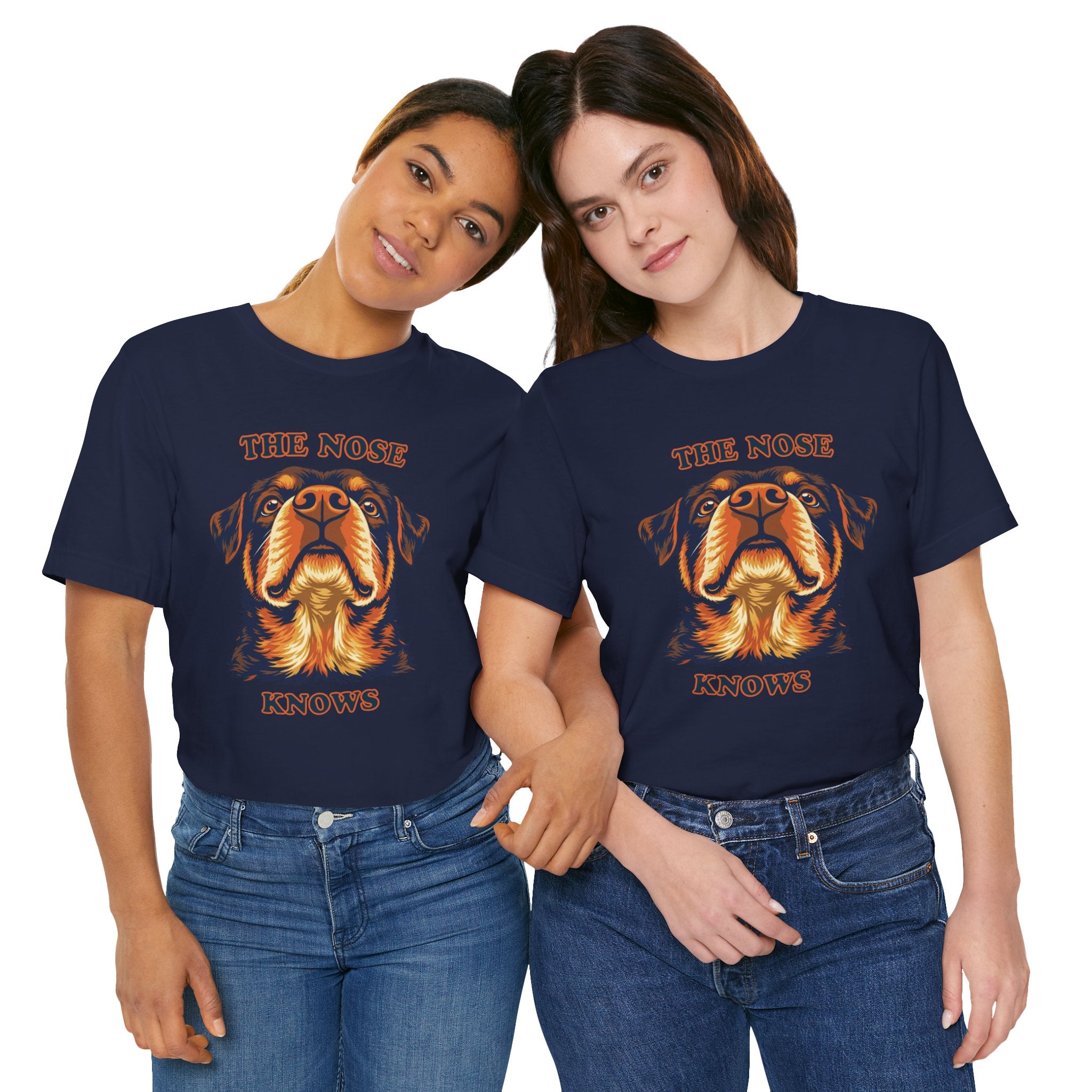 Rottweiler Lovers T-Shirt - "The Nose Knows"