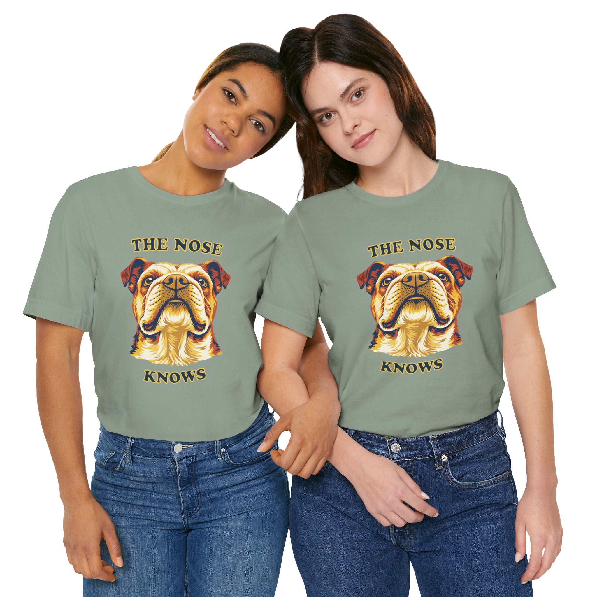 Bulldog Lovers T-Shirt - "The Nose Knows"