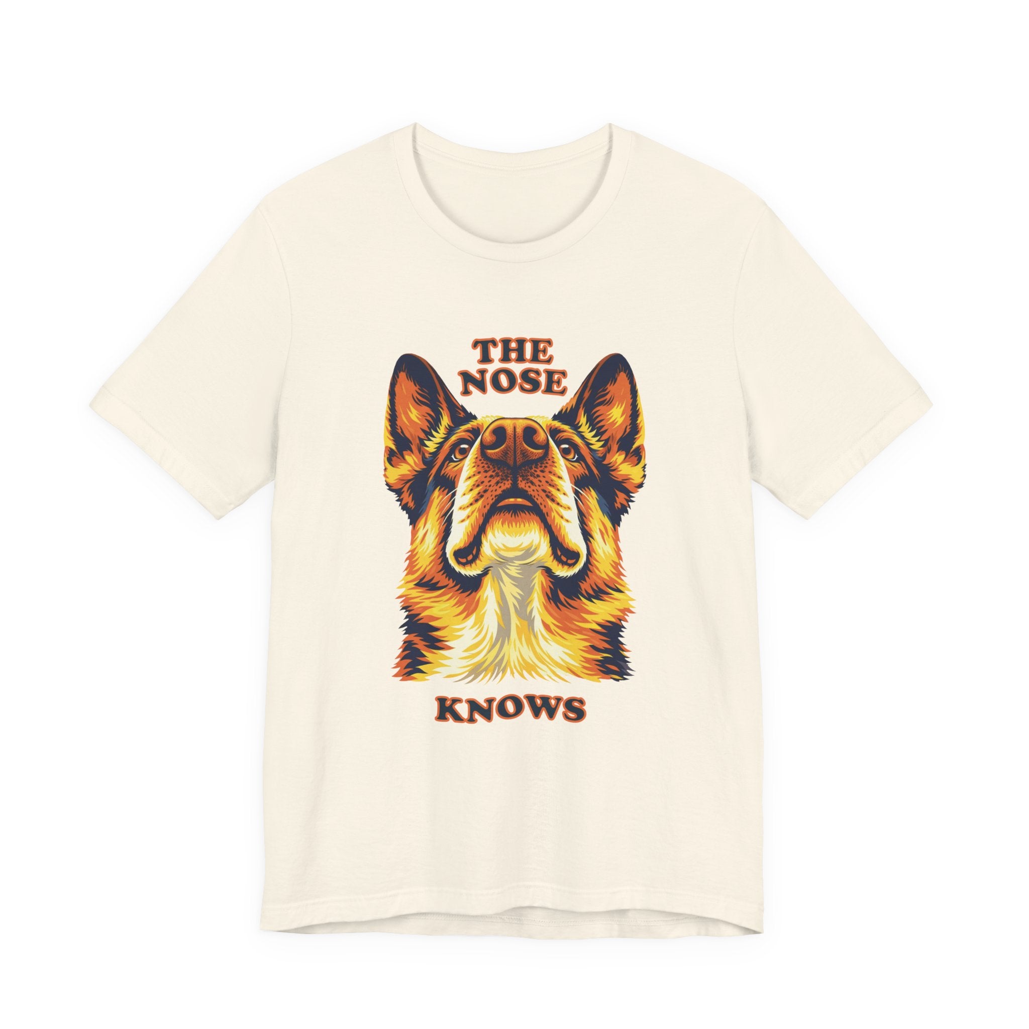 German Shepard Lovers T-Shirt - "The Nose Knows"