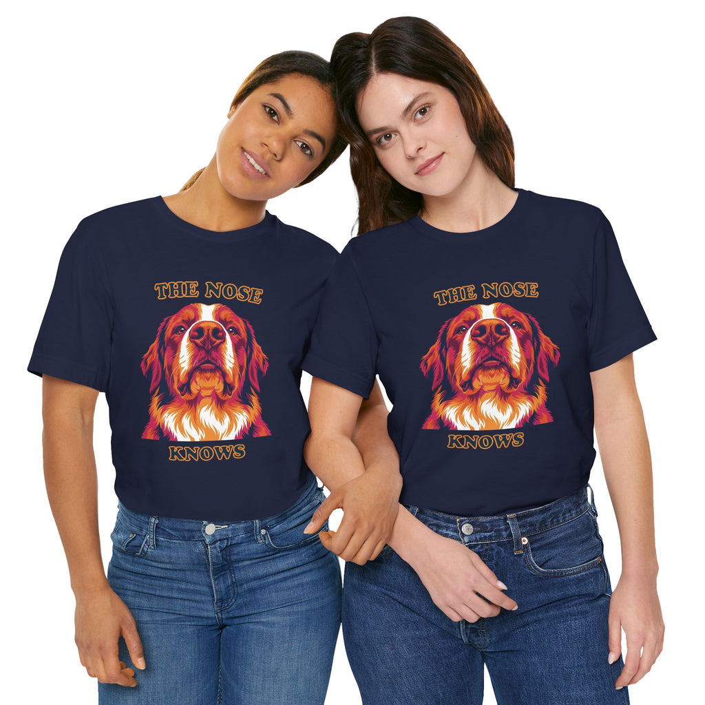 Bernese Mountain Dog Lovers T-Shirt - "The Nose Knows"