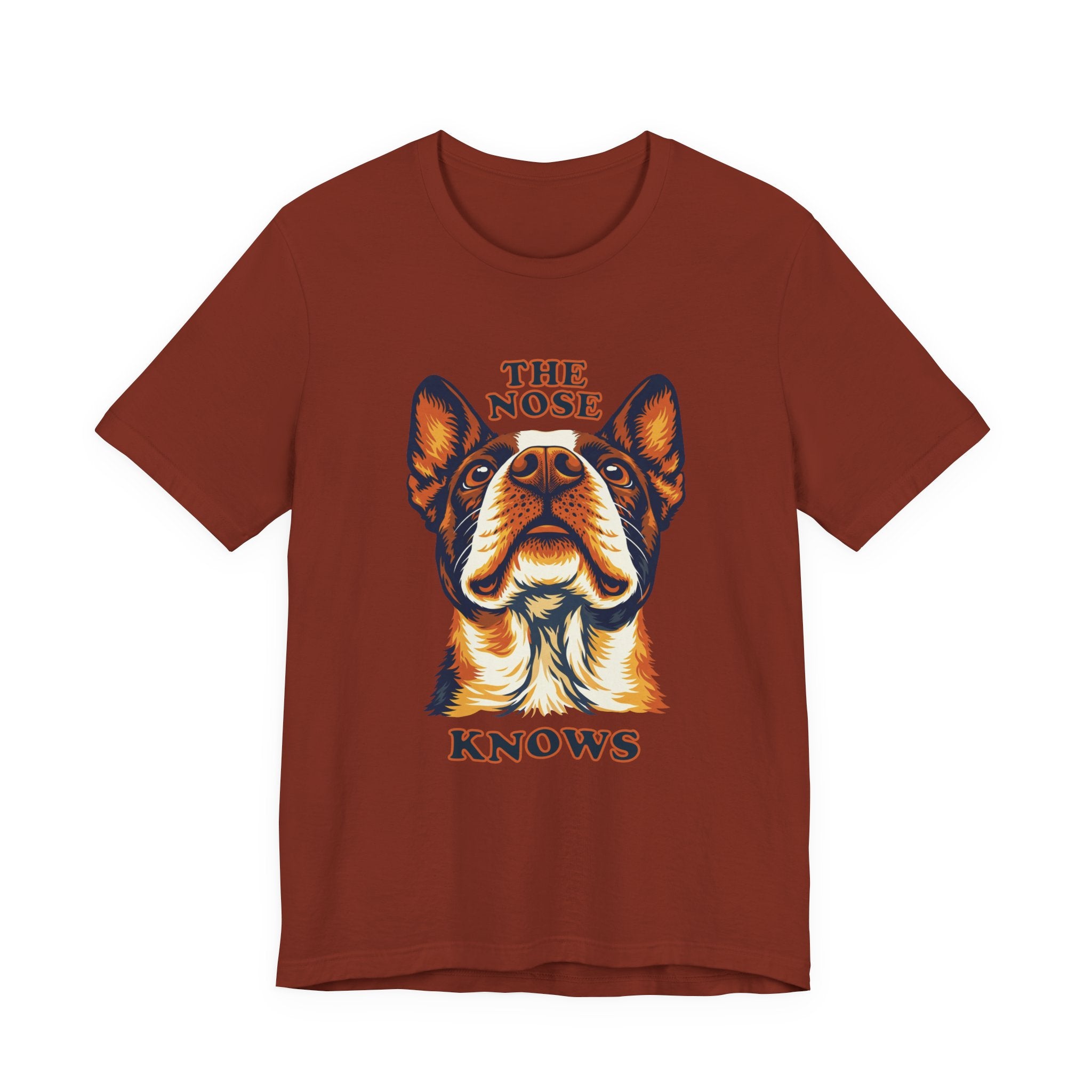 Boston Terrier Lovers T-Shirt - "The Nose Knows"