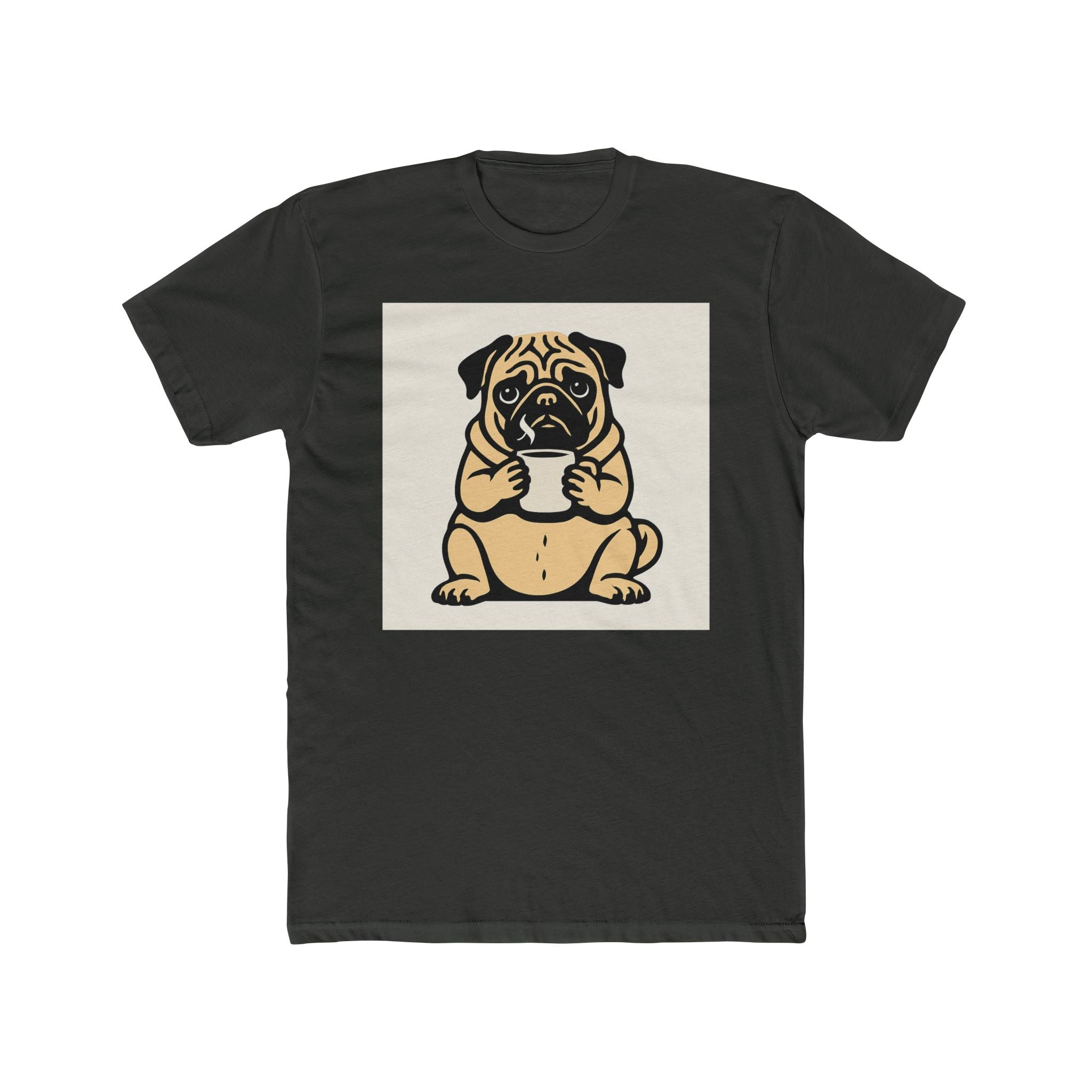 Funny Pug Lover Tee - Unisex Cotton Crew