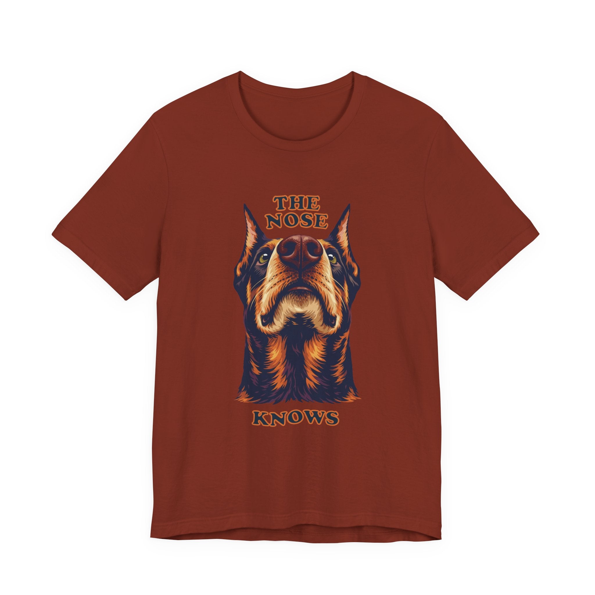 Doberman Lovers T-Shirt - "The Nose Knows"